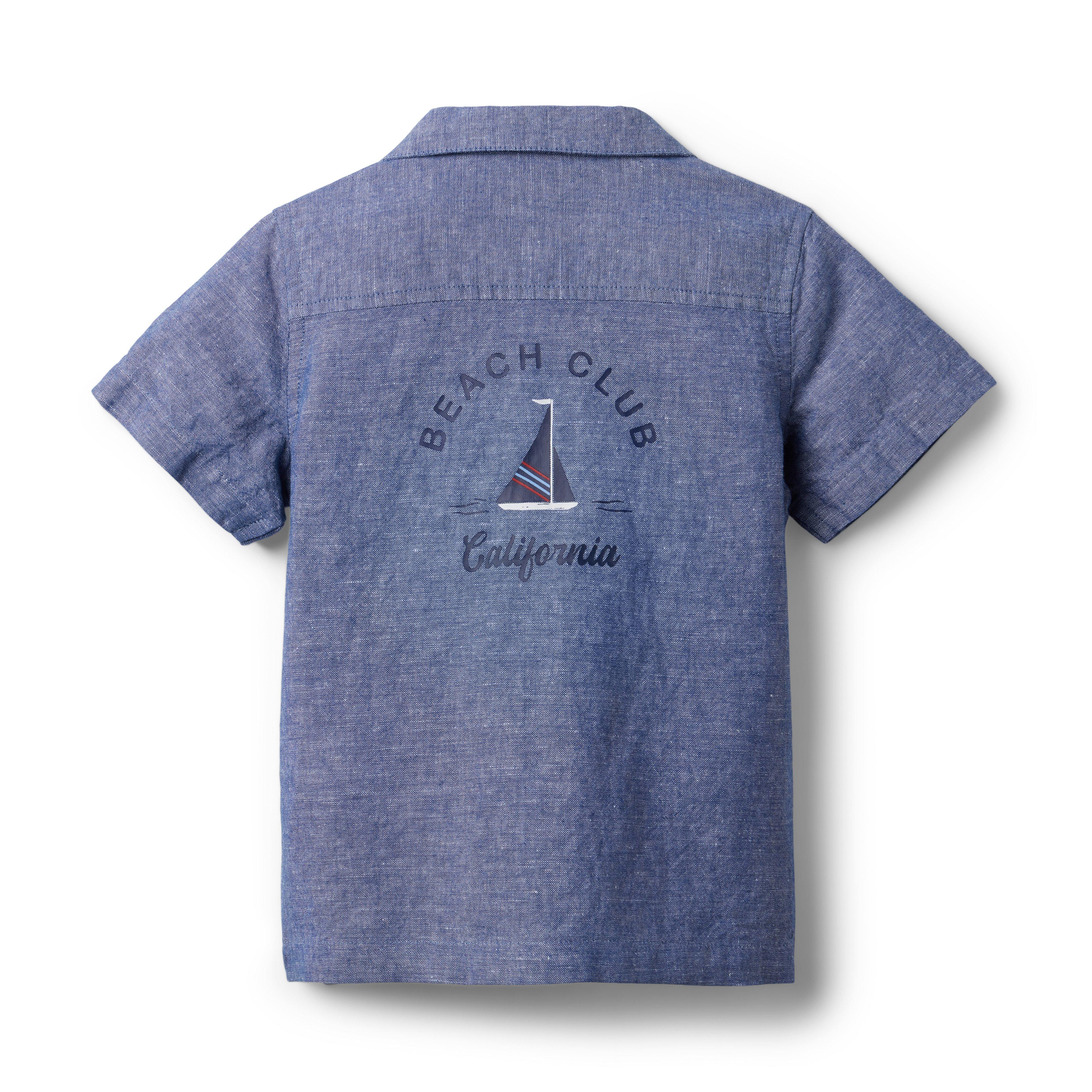 Beach Club Linen Cabana Shirt image number 1