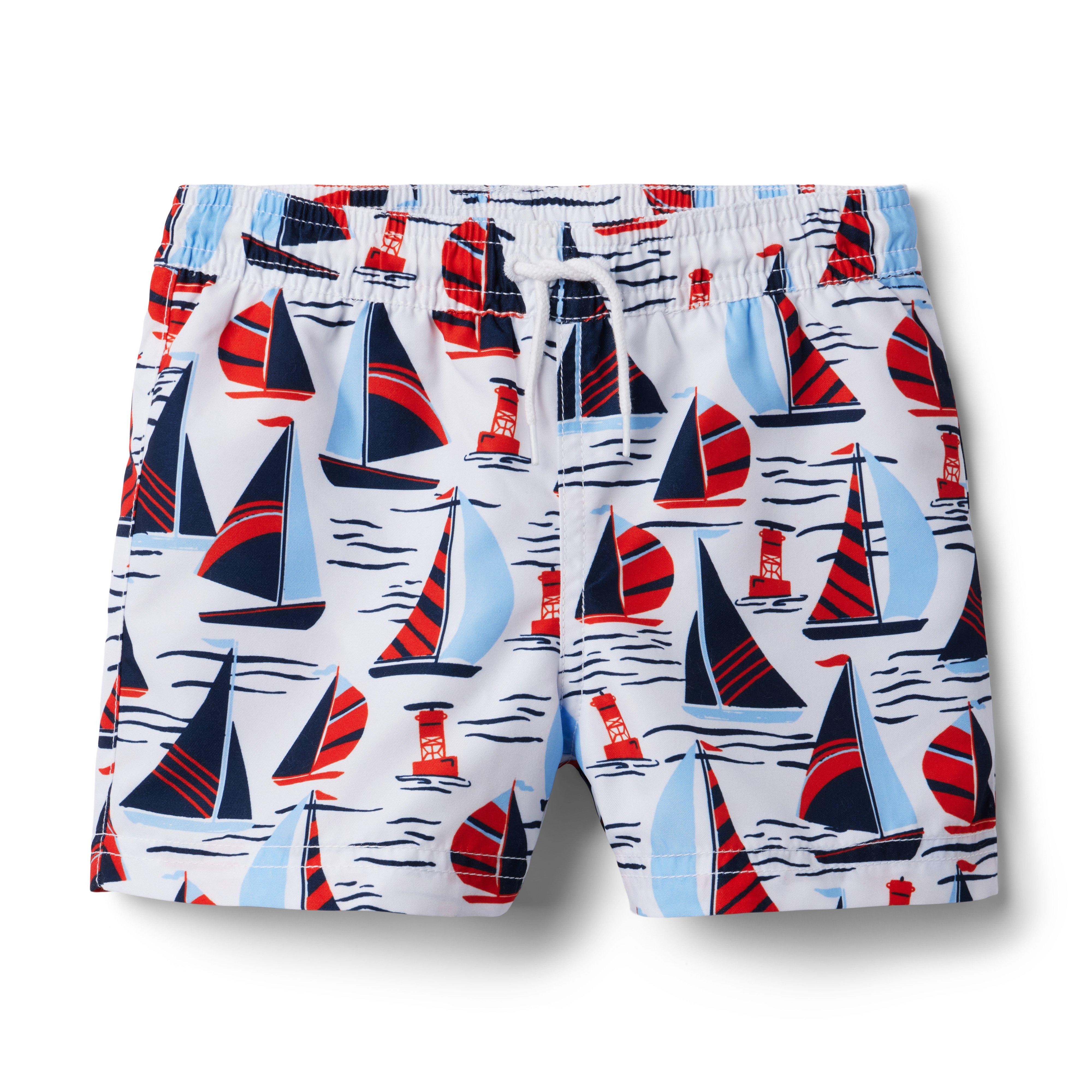 Sailboat Swim Trunk image number 0
