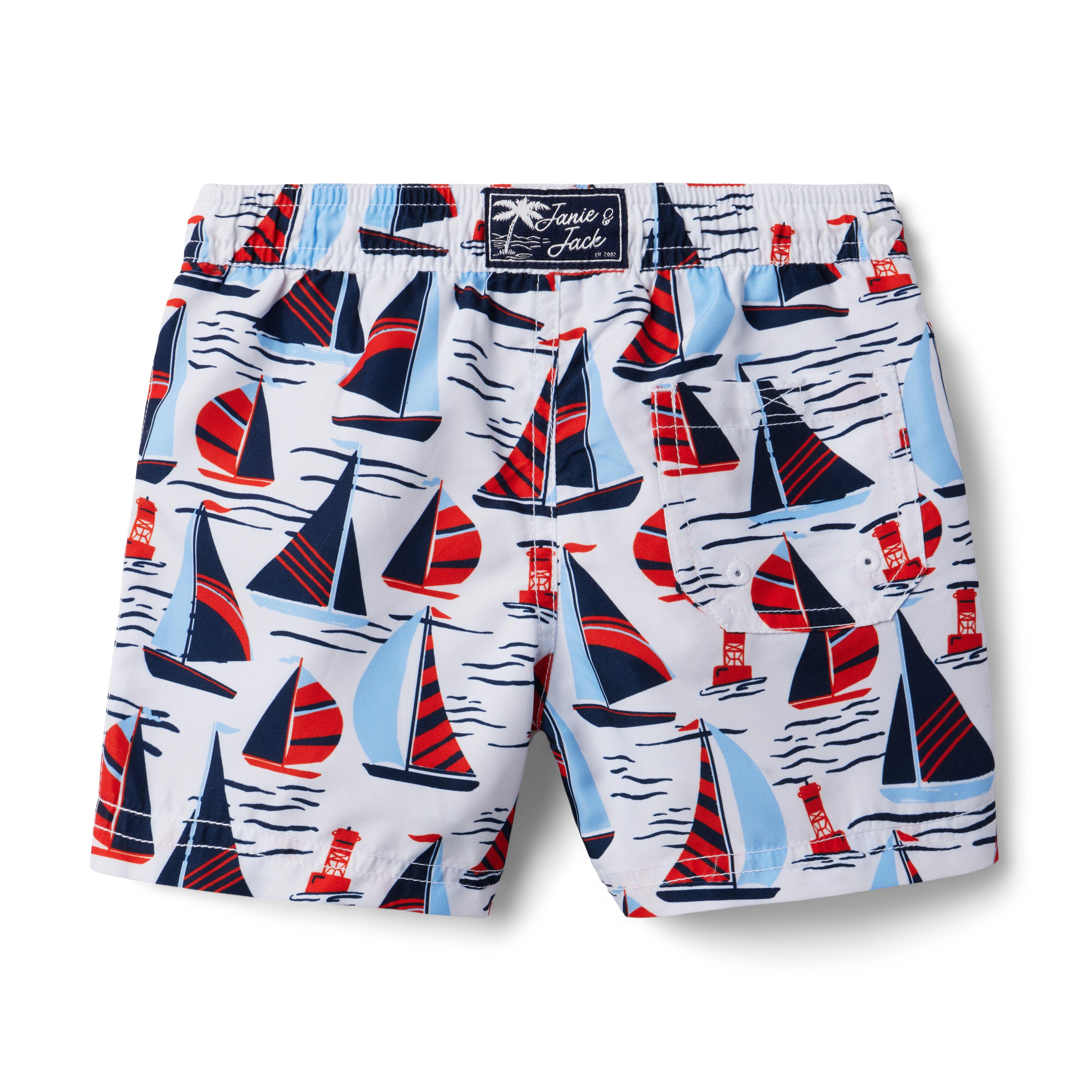 Sailboat Swim Trunk image number 1