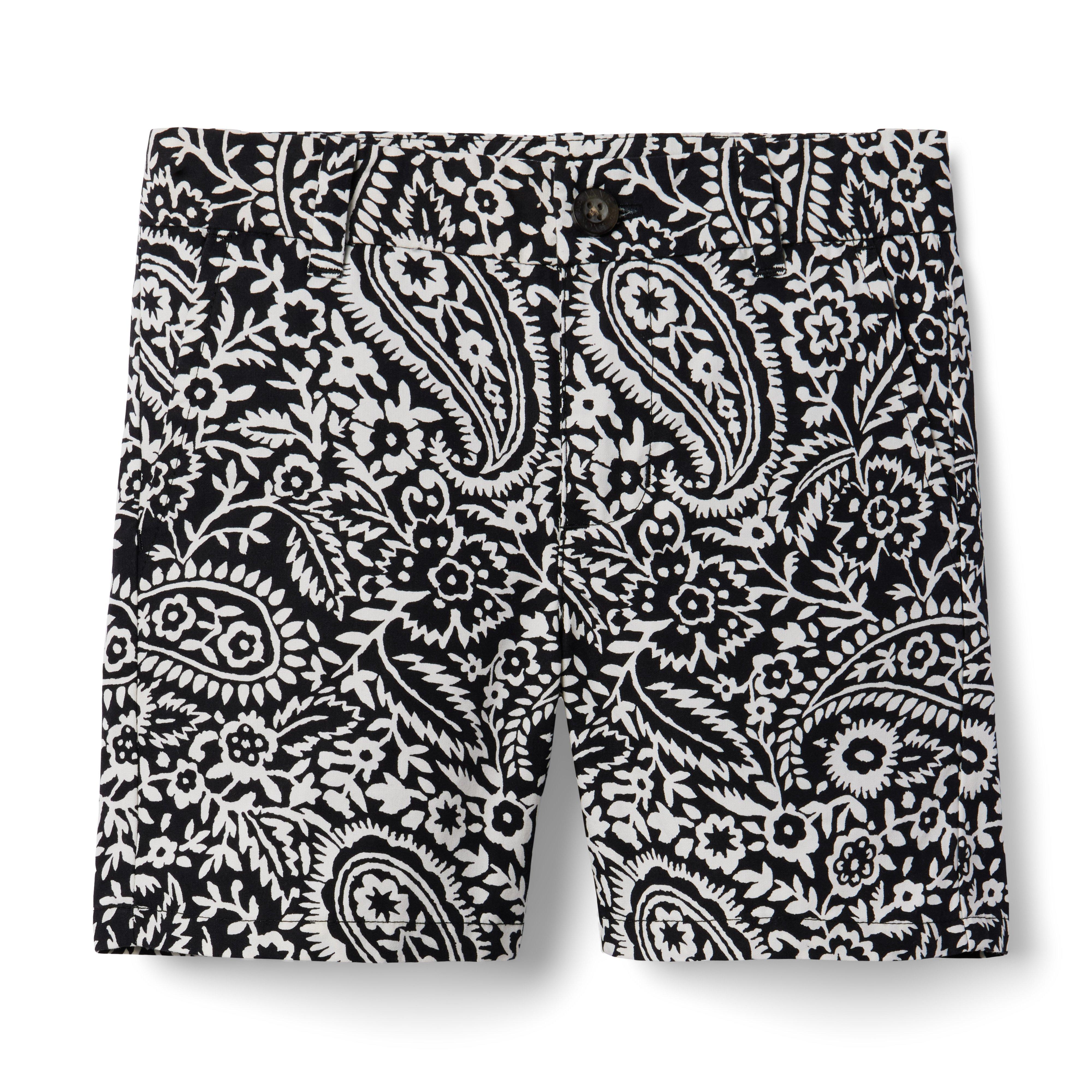 Paisley Poplin Short image number 0