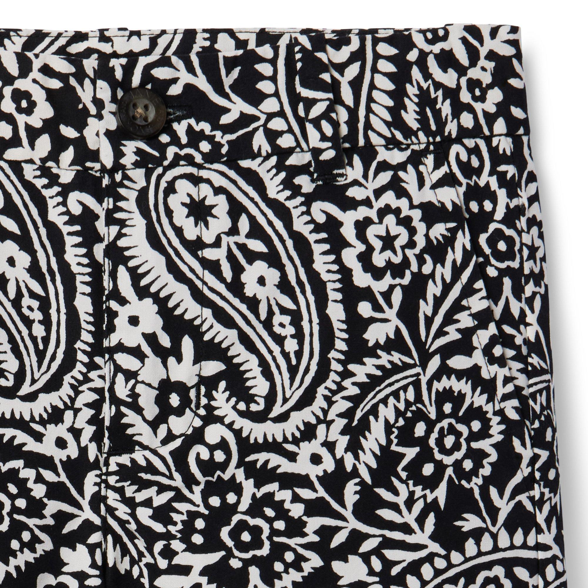 Paisley Poplin Short image number 3