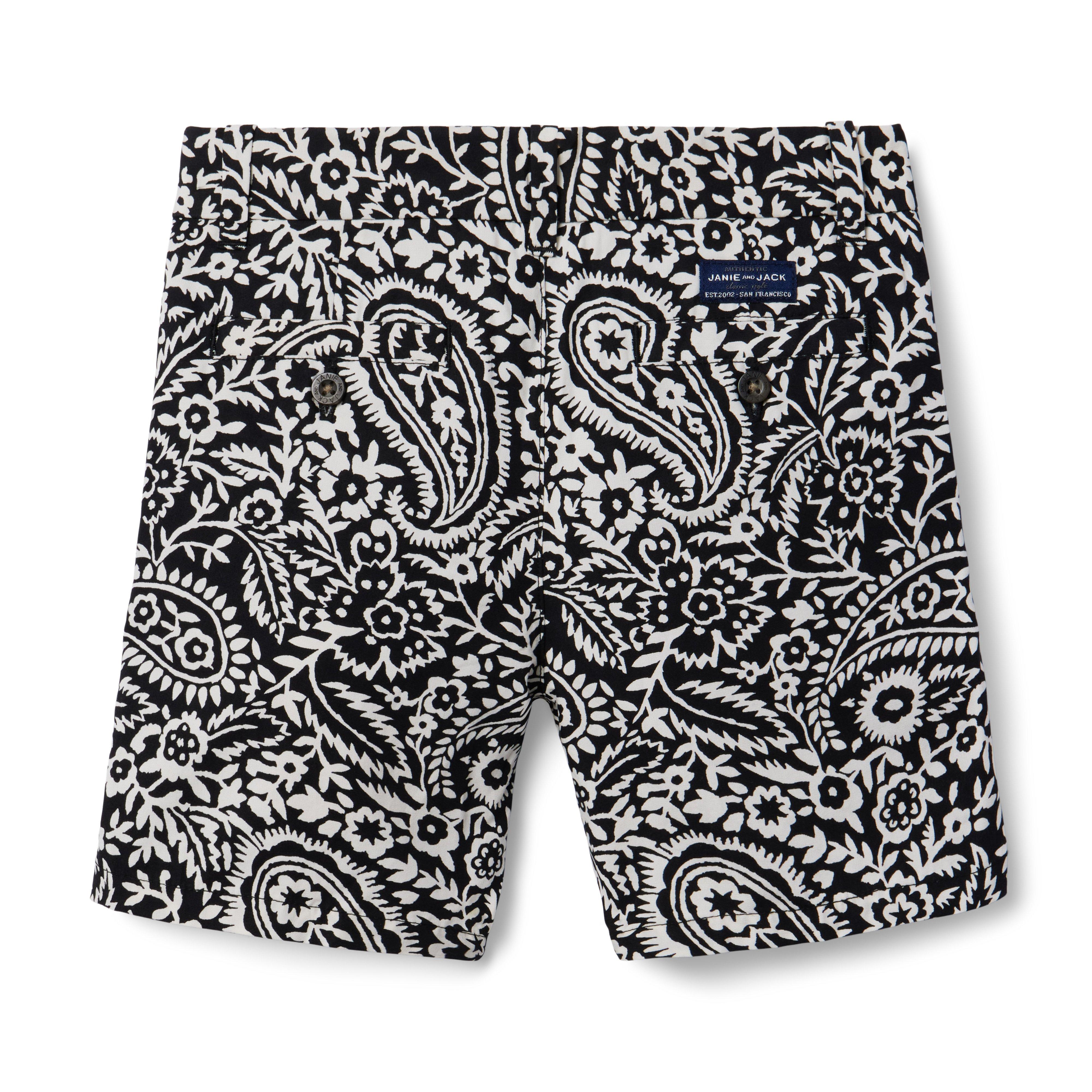 Paisley Poplin Short image number 1