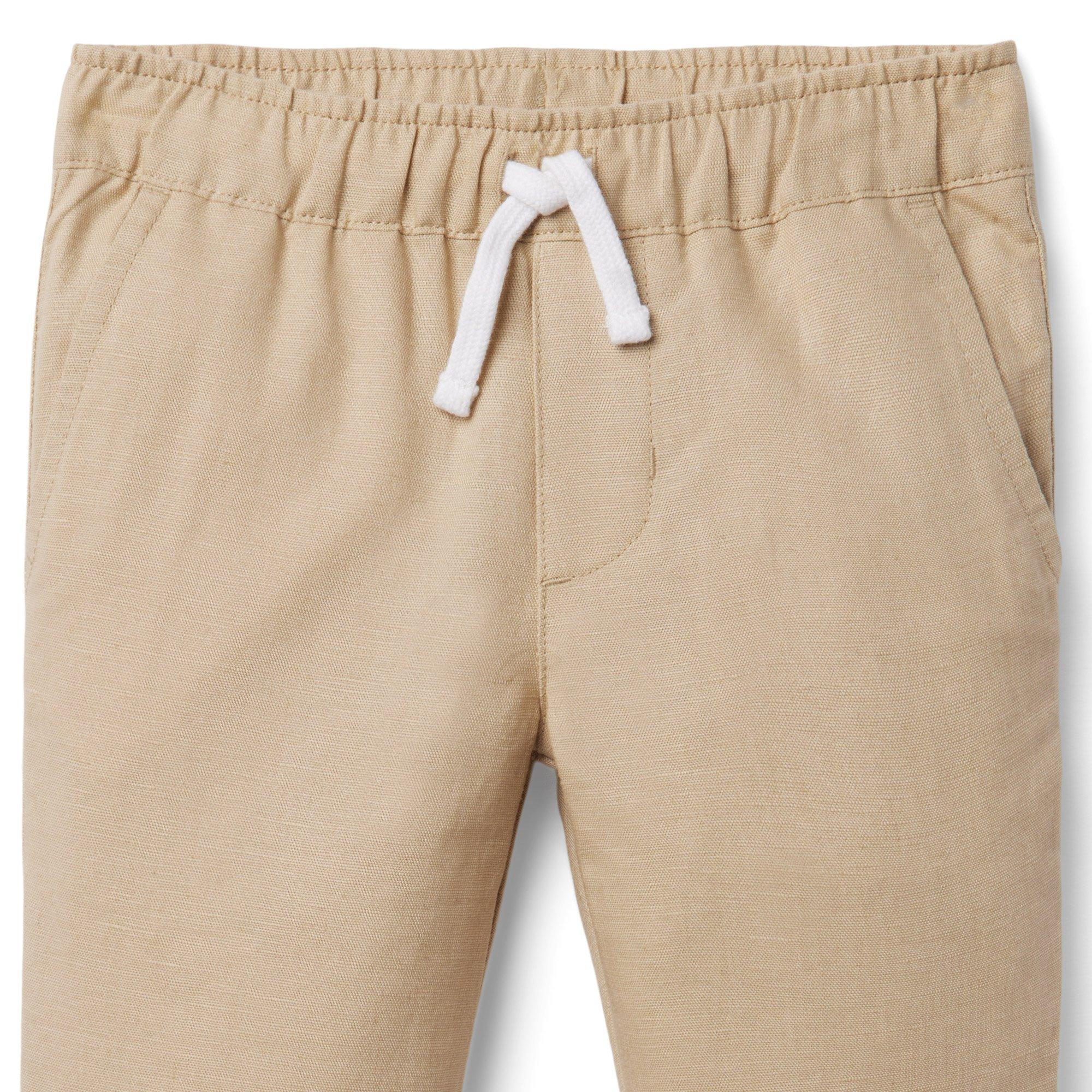 Linen Pull-On Pant image number 2