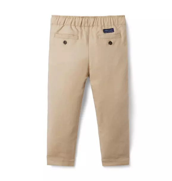 Linen Pull-On Pant image number 1
