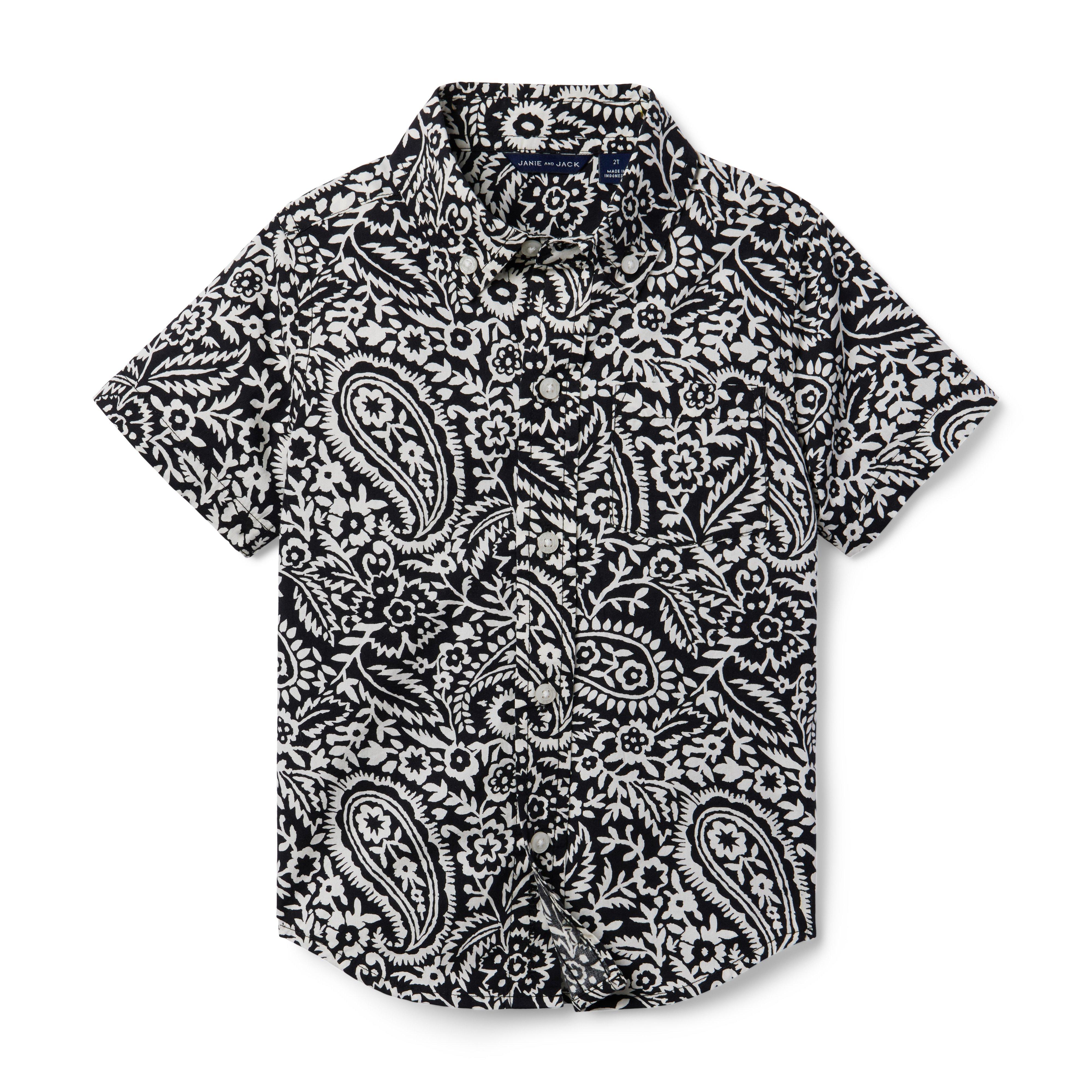 Paisley Poplin Shirt