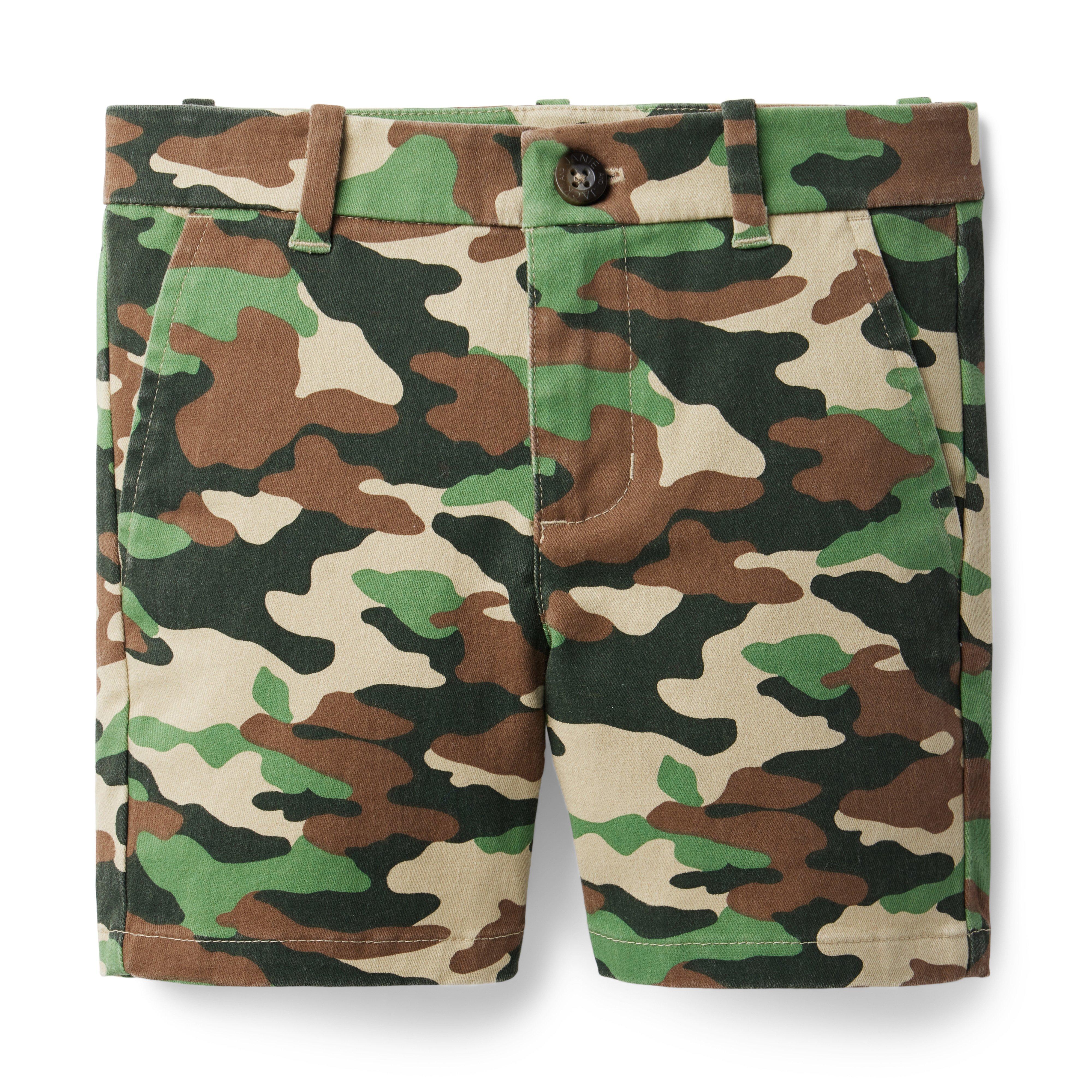 Camo Stretch Twill Short