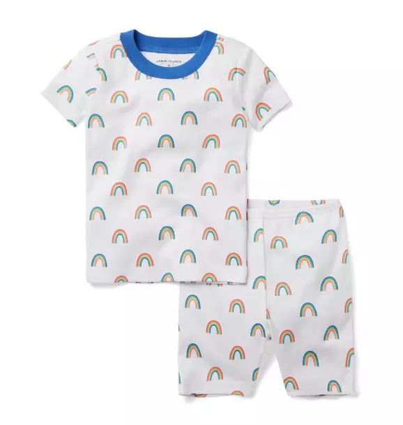 Rainbows Forever Short Pajama Set
