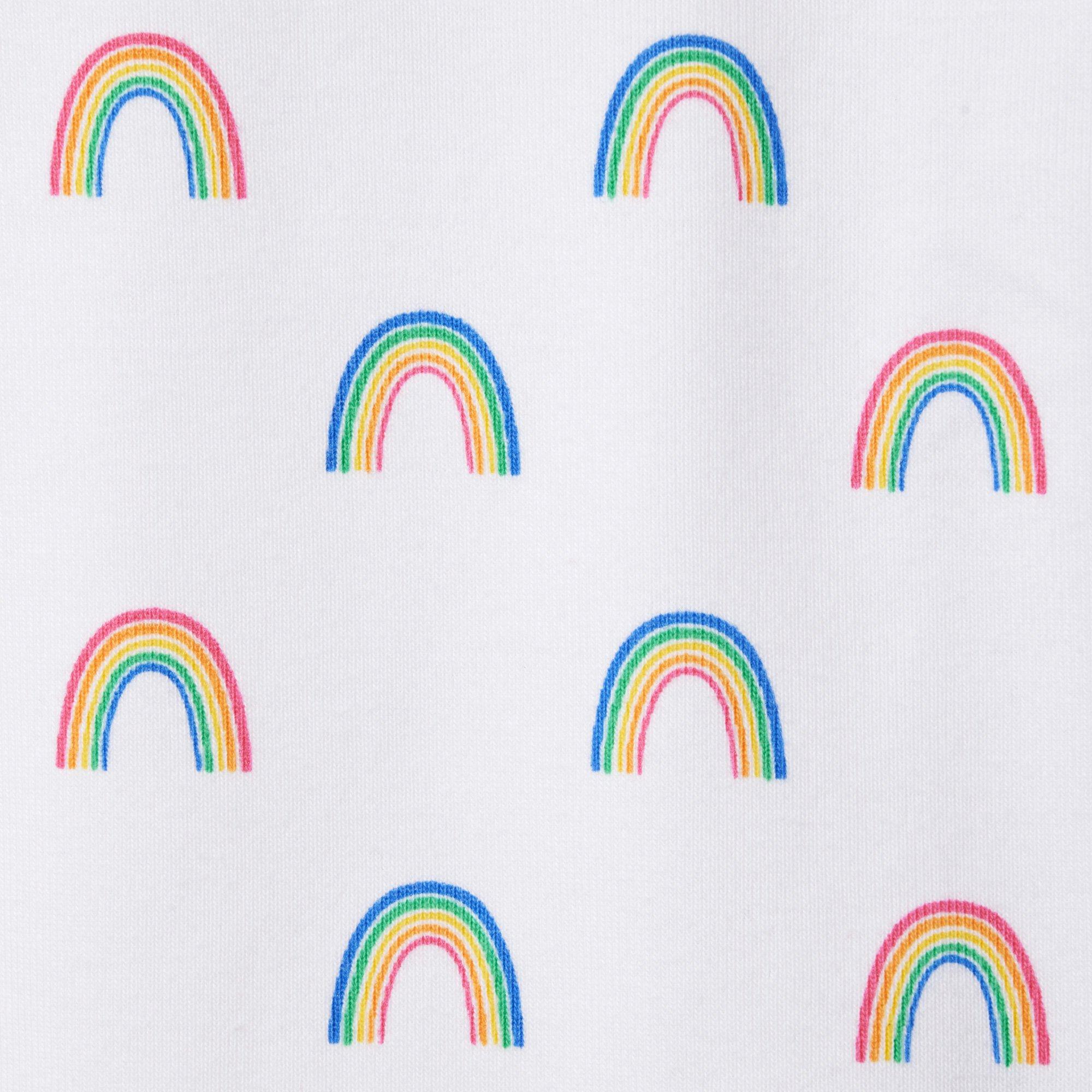 Rainbows Forever Short Pajama Set image number 1