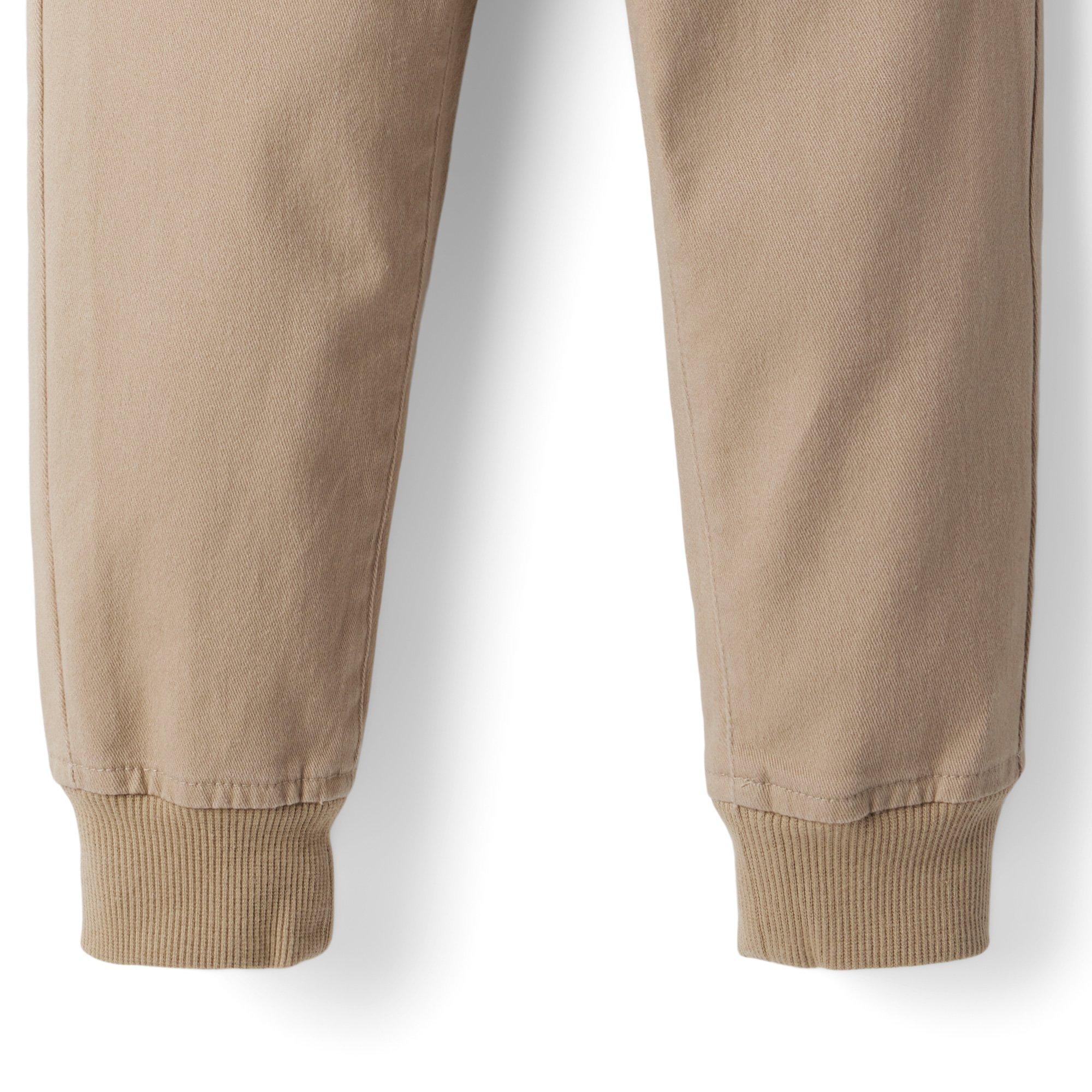 Stretch Twill Ribbed Cuff Jogger image number 4