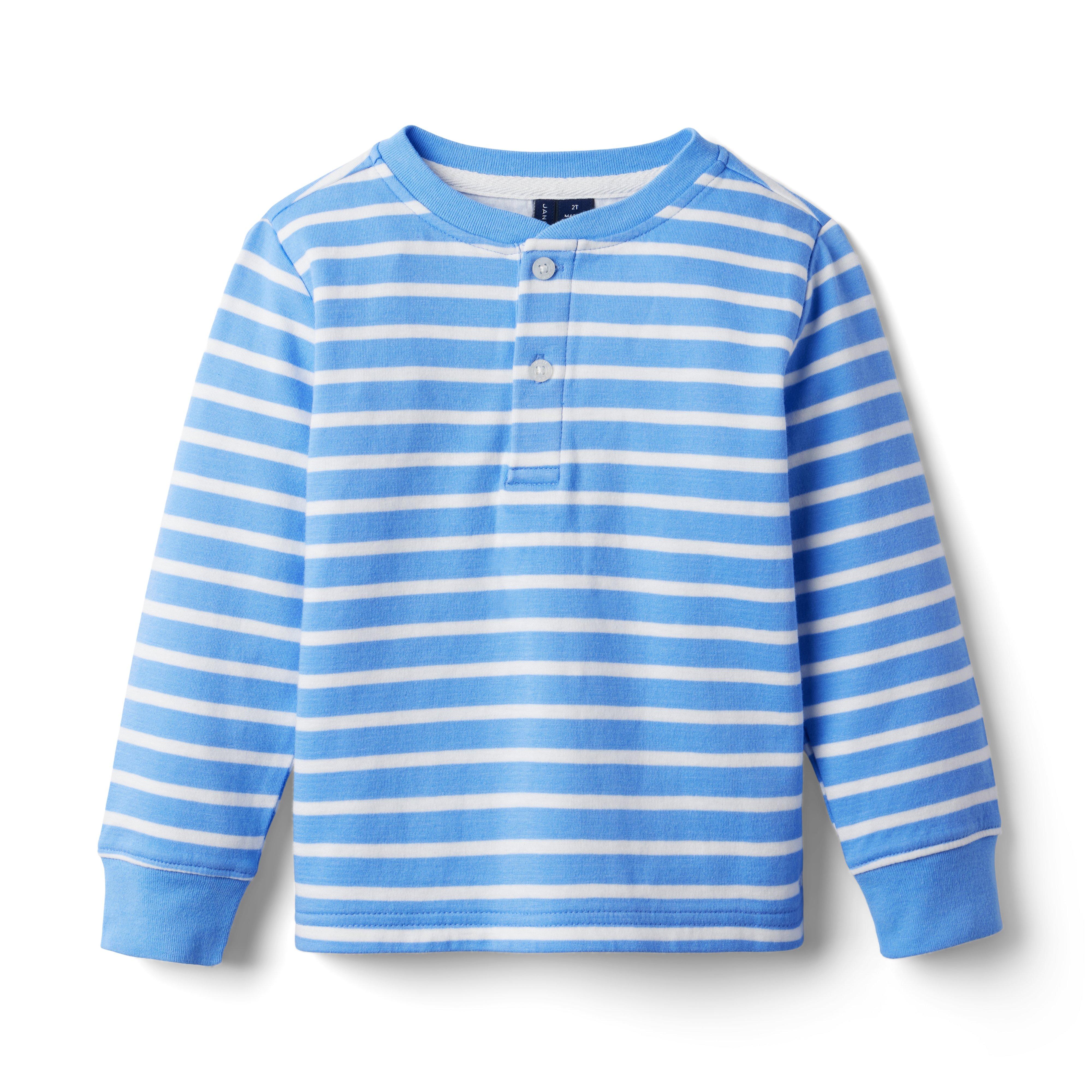 Striped Henley Tee 