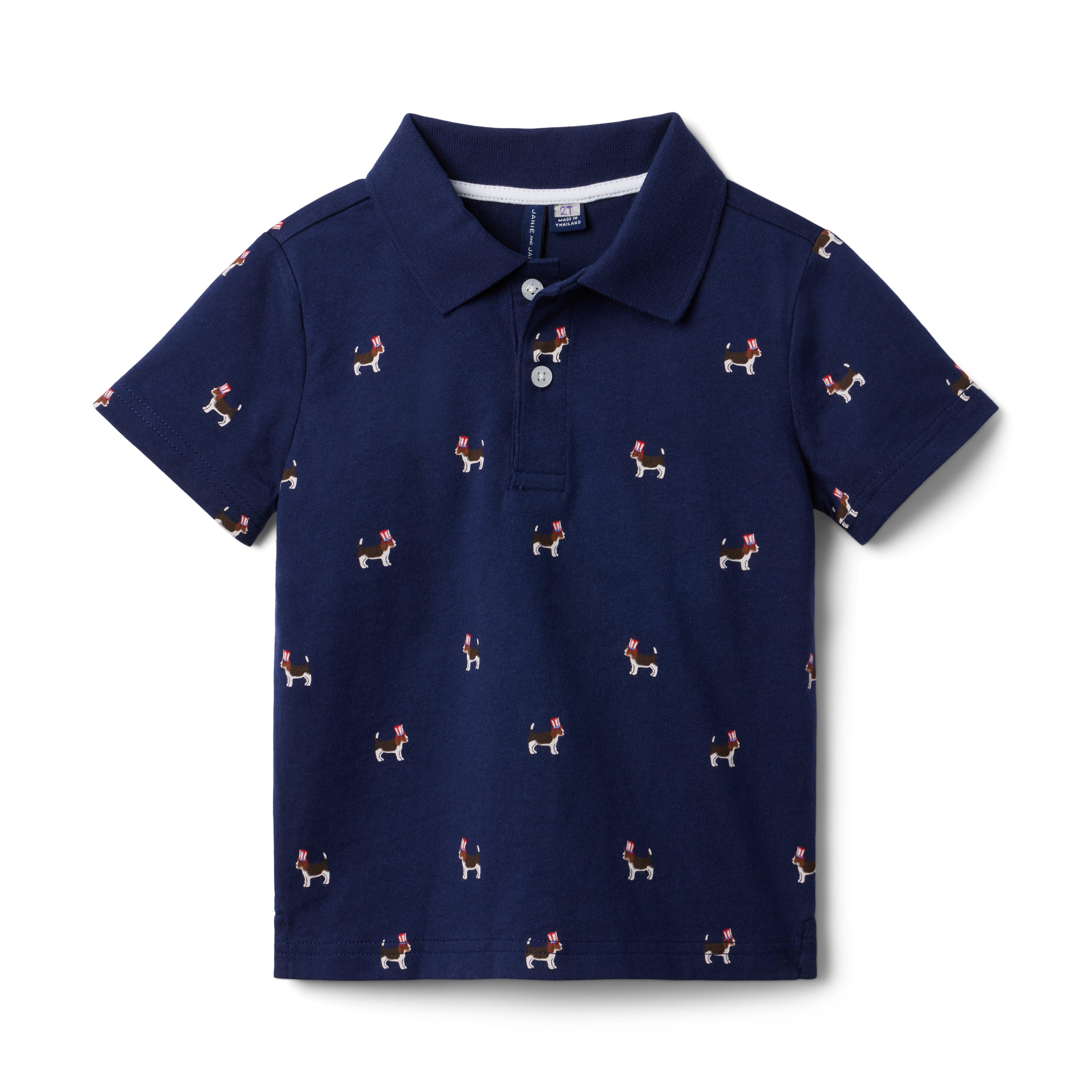 Americana Dog Jersey Polo image number 0