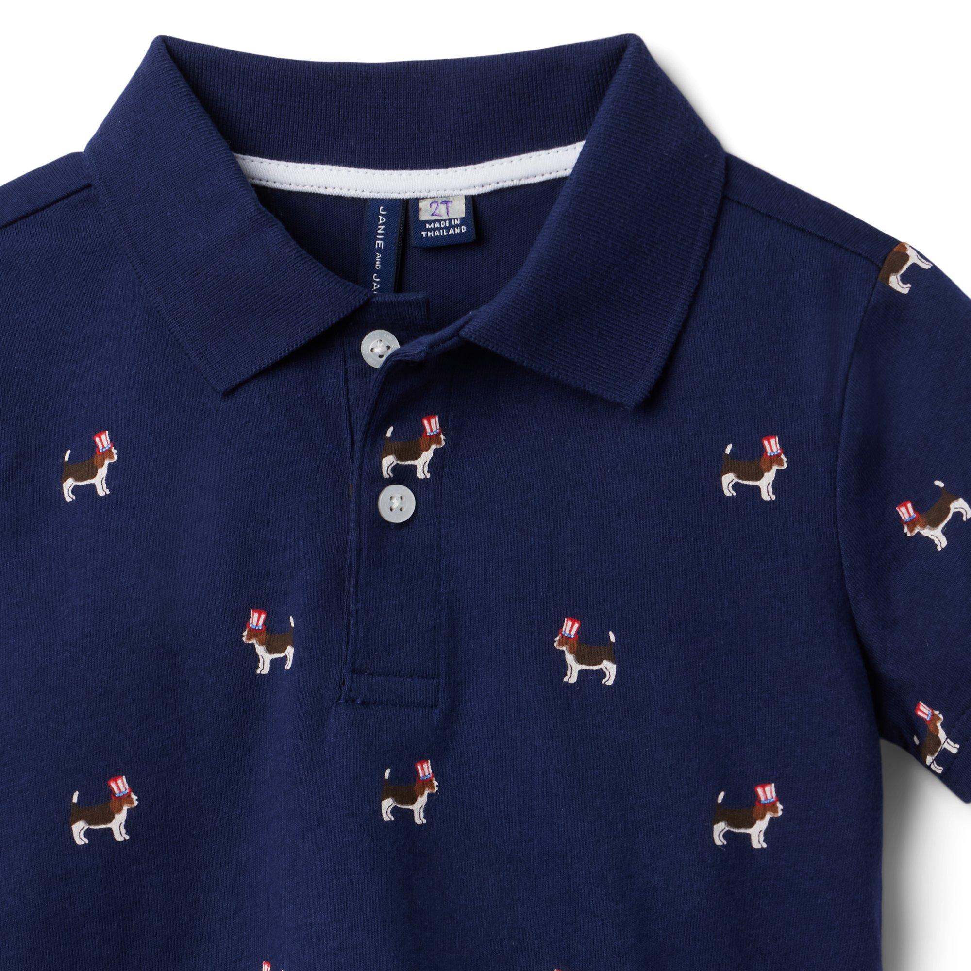 Americana Dog Jersey Polo image number 1