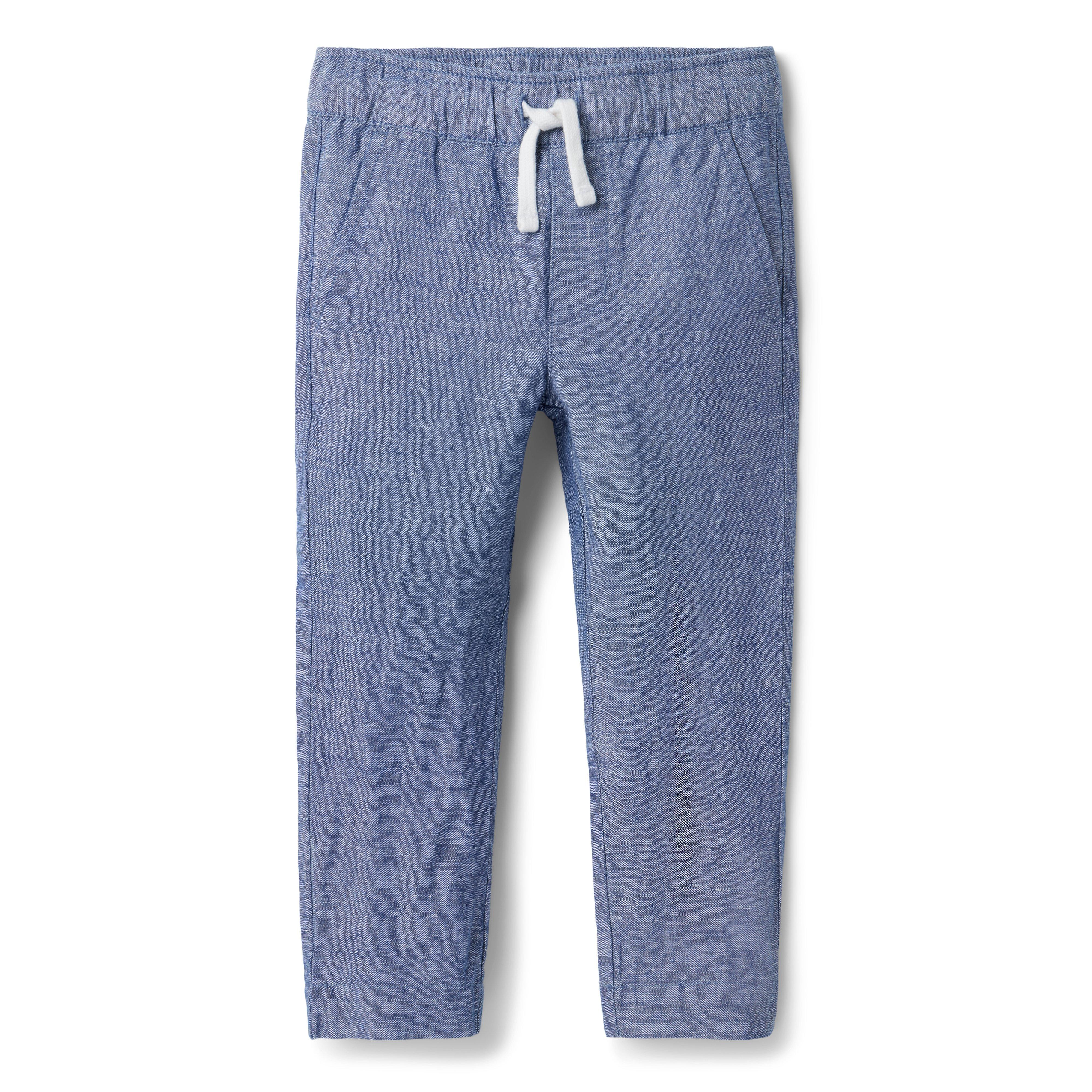 Linen Pull-On Pant
