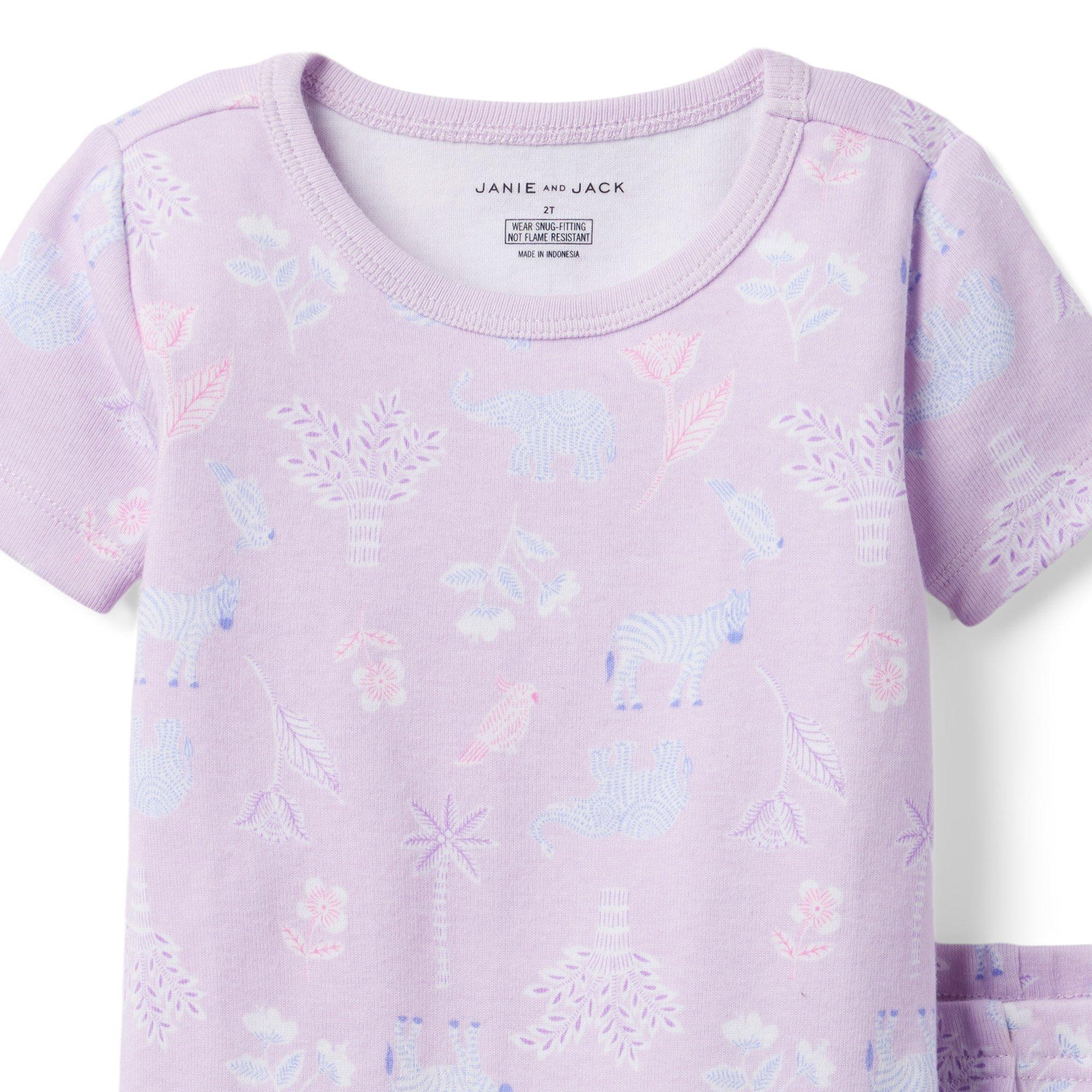 Twilight Safari Short Pajama Set  image number 1