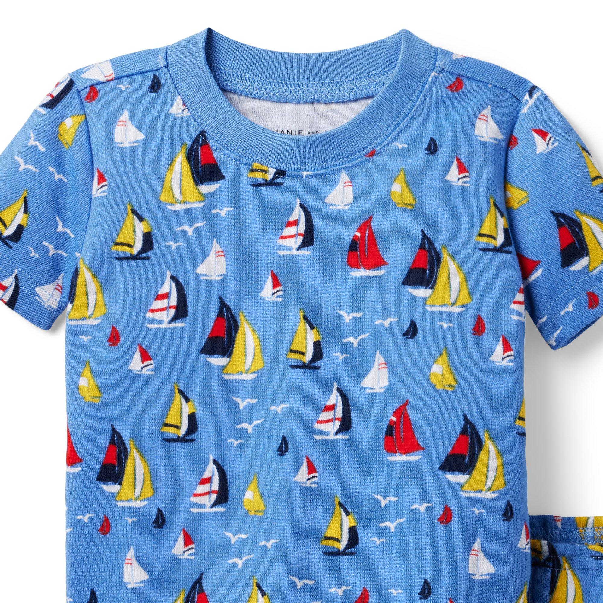 Sail Away Short Pajama Set image number 1