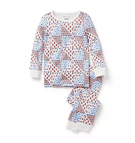 Good Night Pajamas in Patchwork Floral 