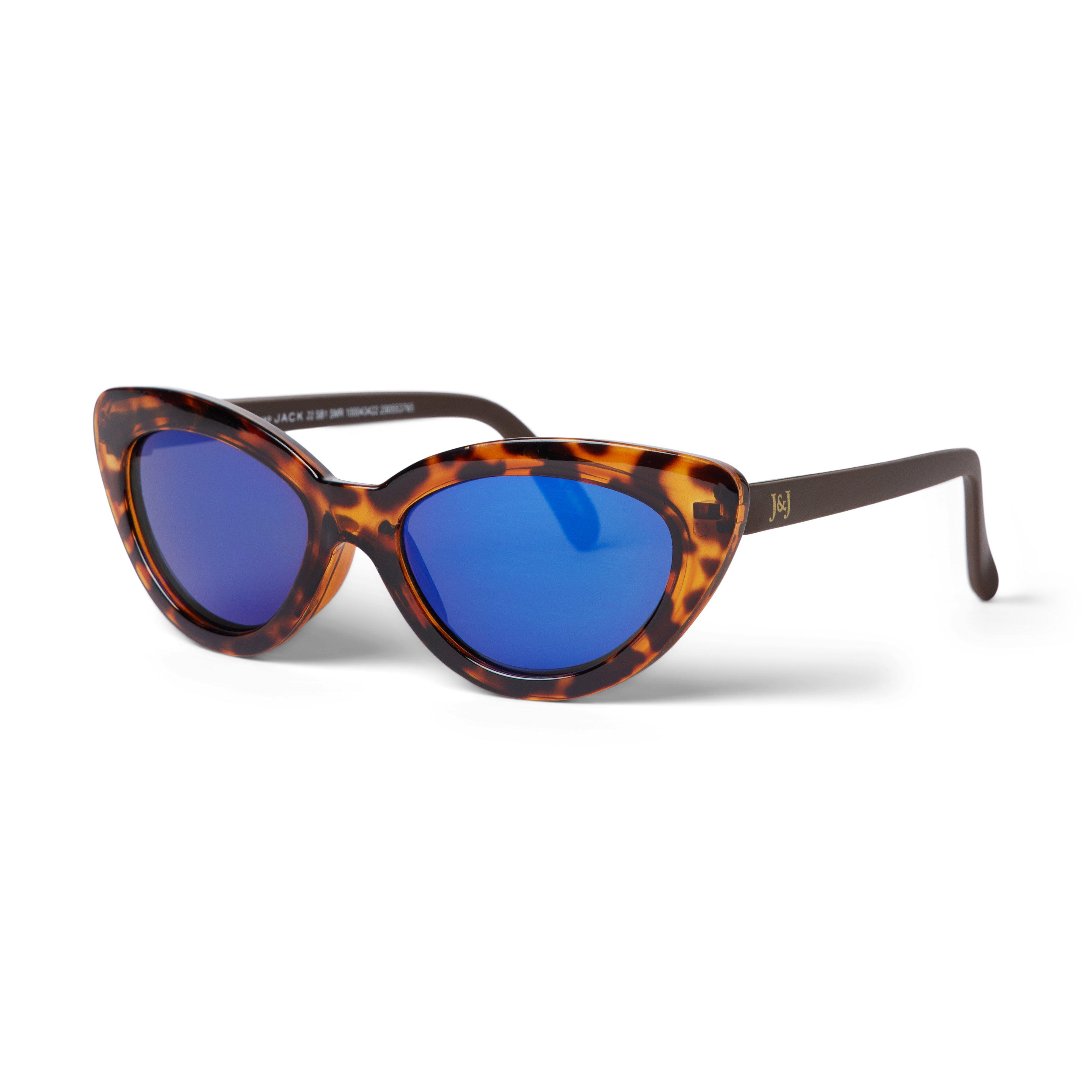 Tortoise Cat Eye Sunglasses image number 1