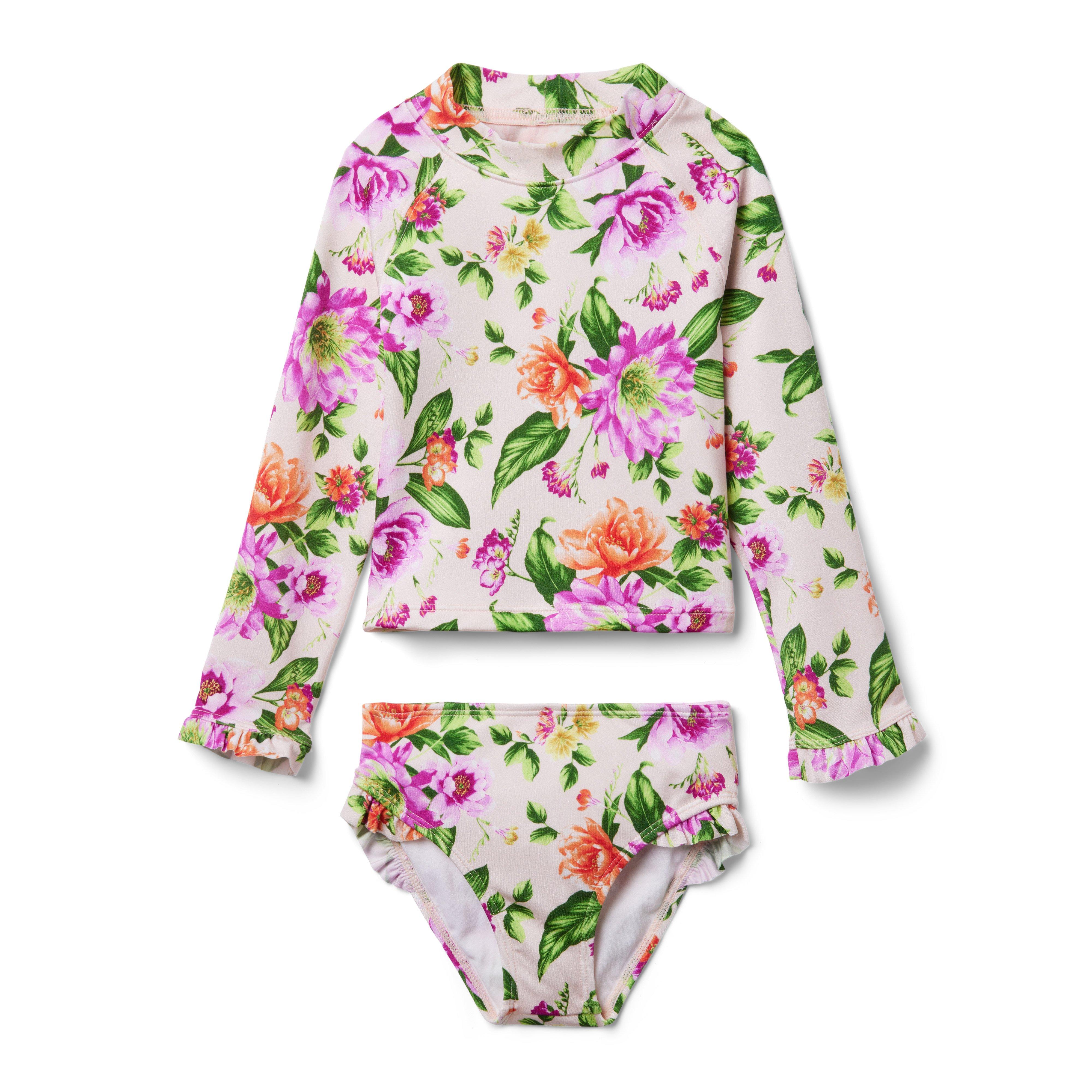 Dahlia Rash Guard Set image number 0