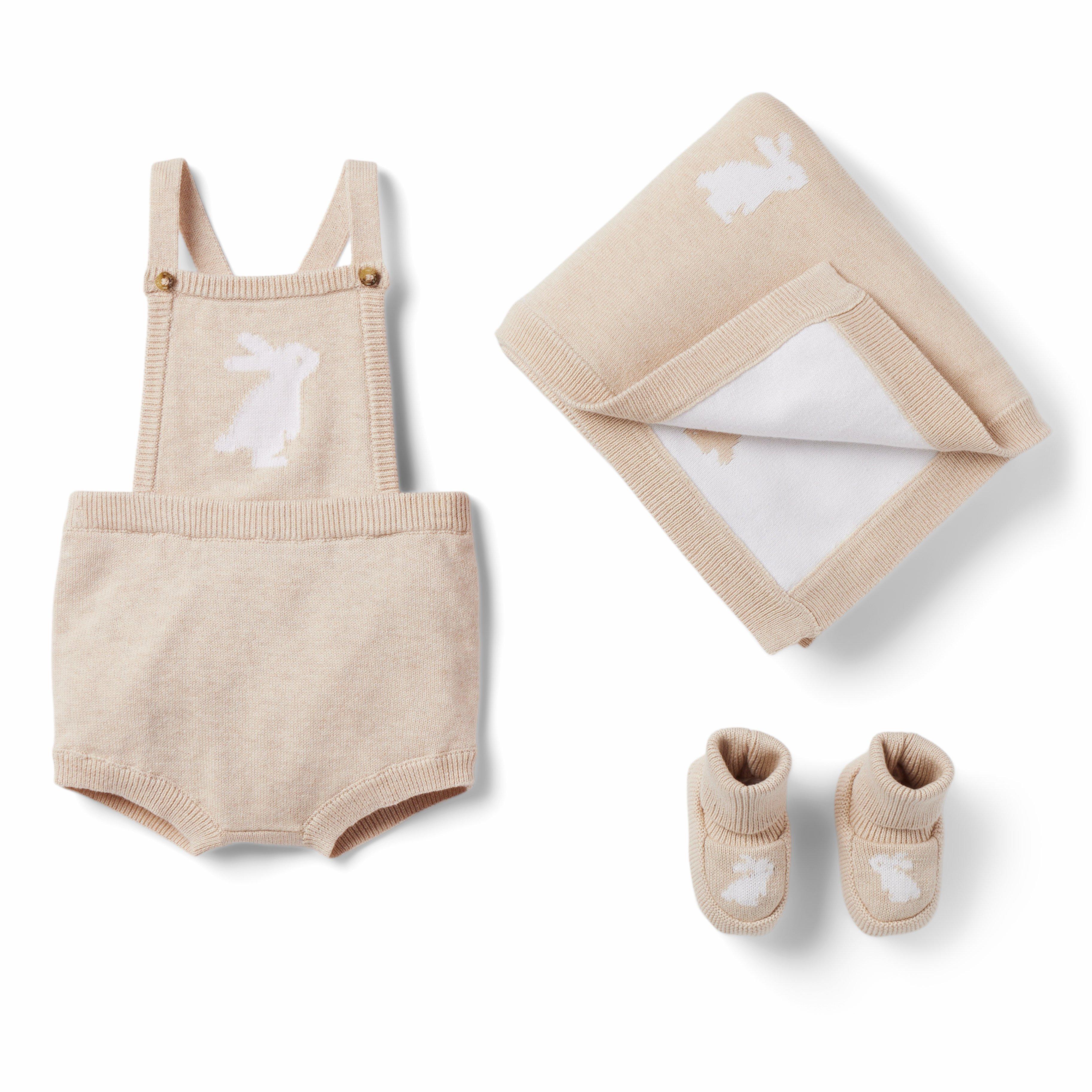 Baby 3-Piece Tan Bunny Gift Box