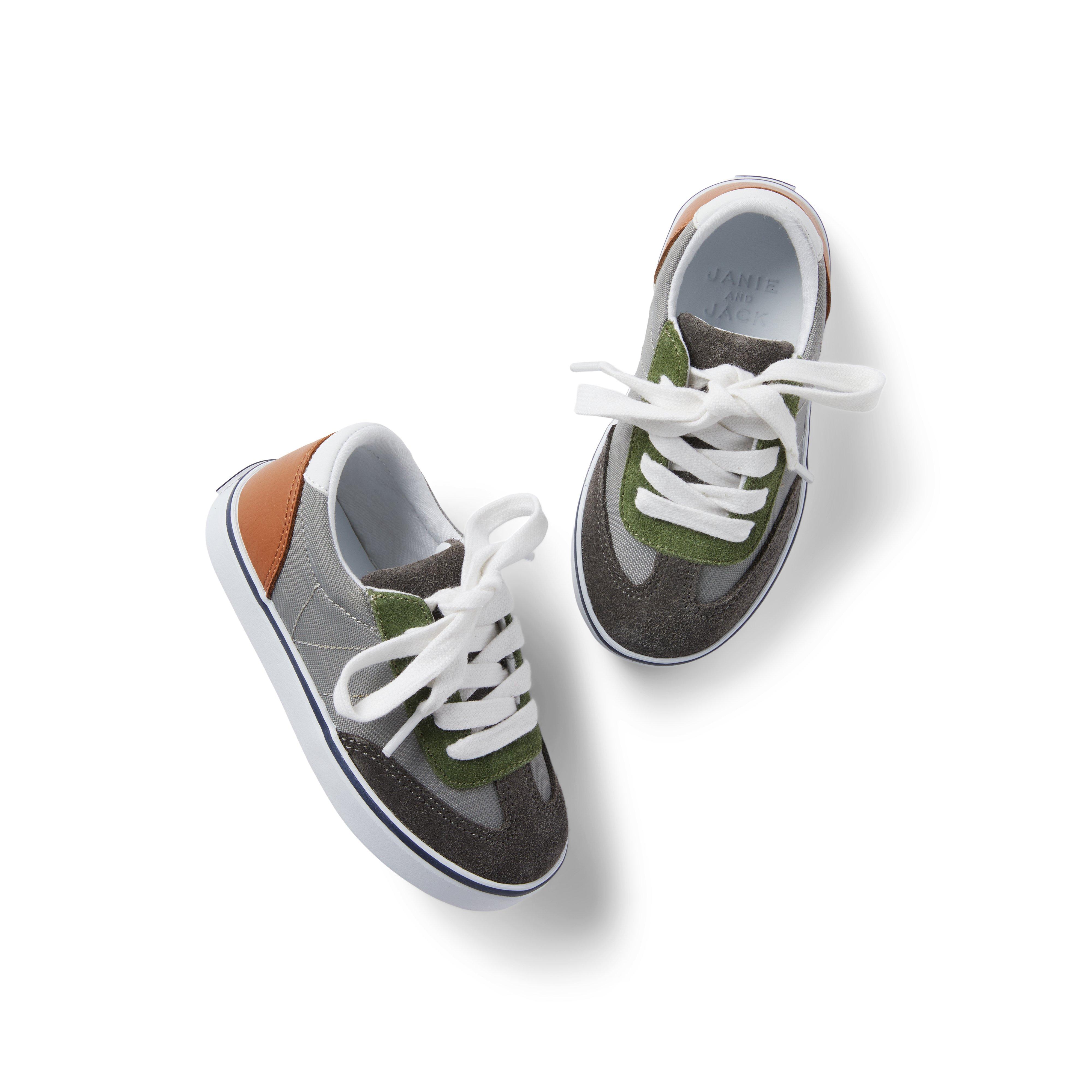 Leather Colorblocked Sneaker image number 0