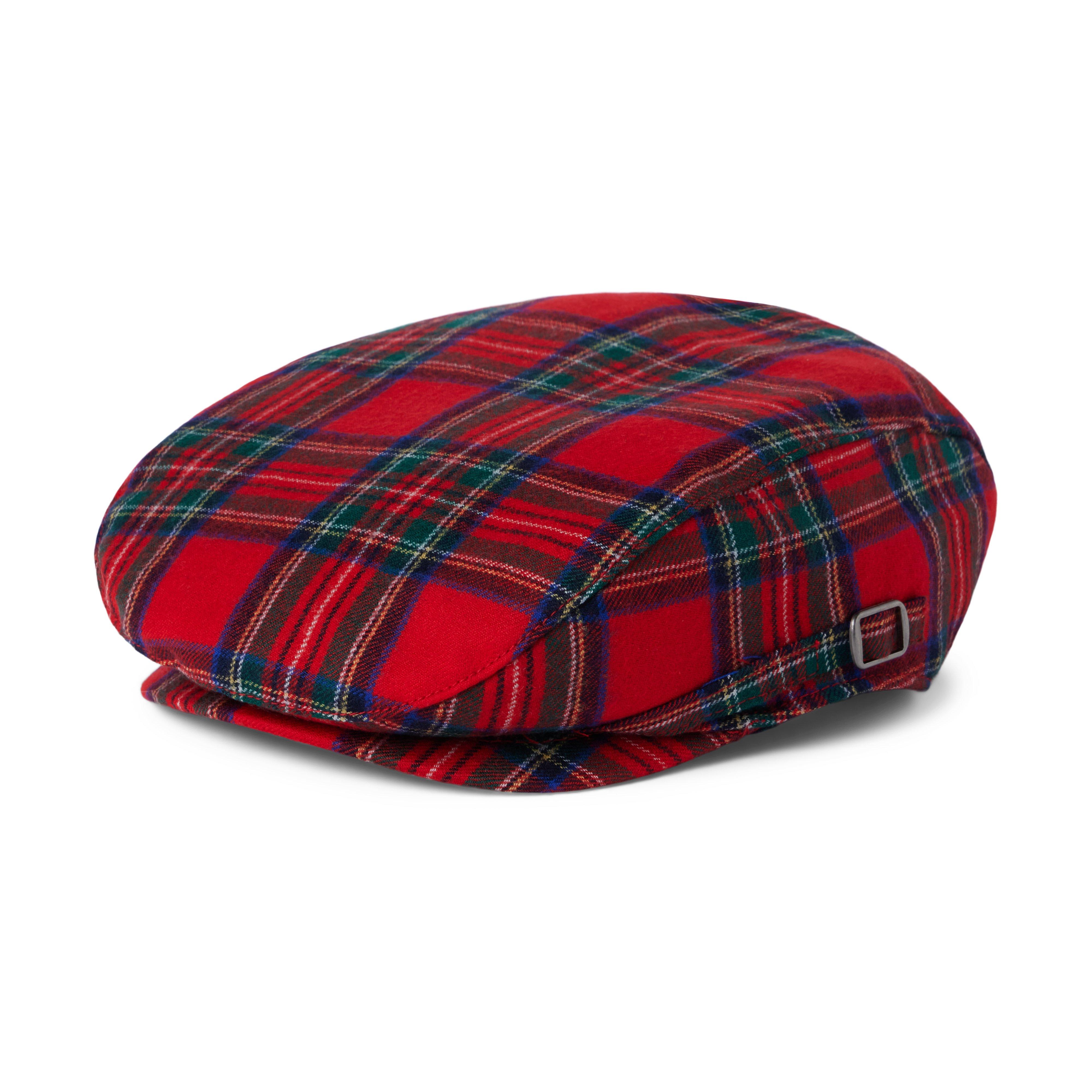 Plaid Newsboy Cap