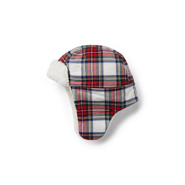 Janie and Jack Plaid Trapper Hat