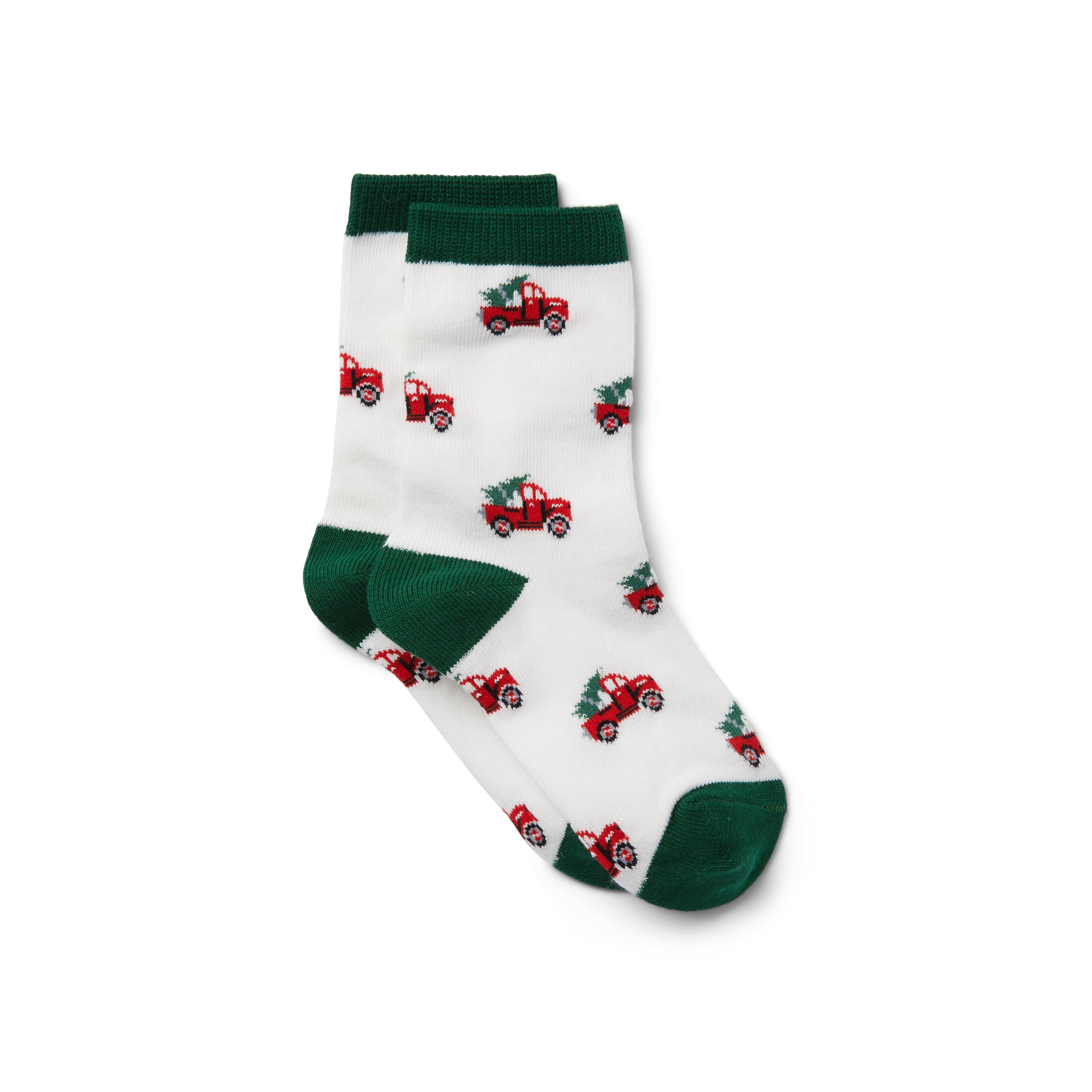 Holiday Truck Sock image number 0