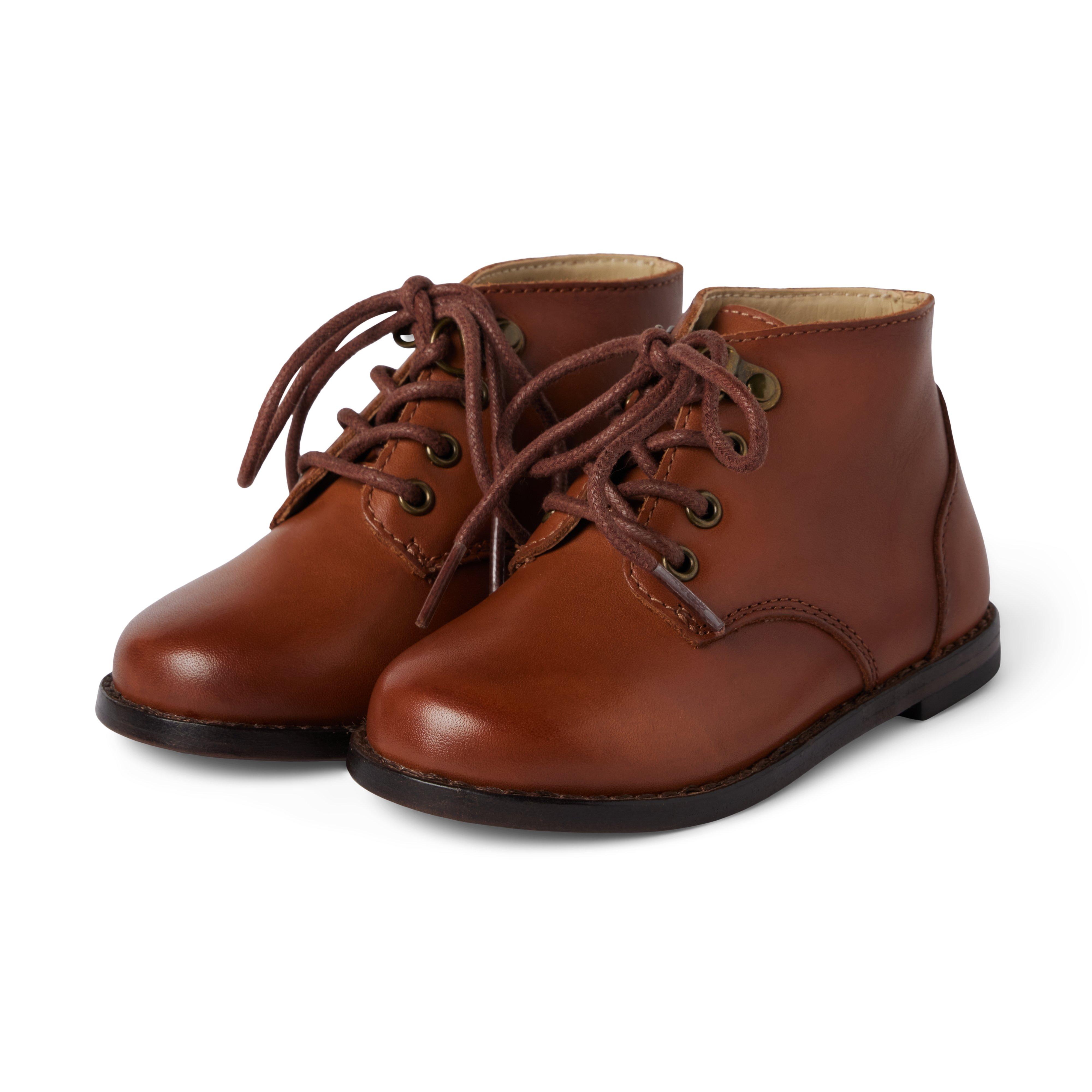 Leather Lace-Up Boot image number 0