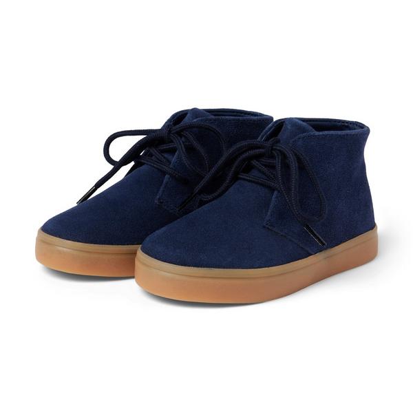 Janie and Jack Suede Chukka Sneaker