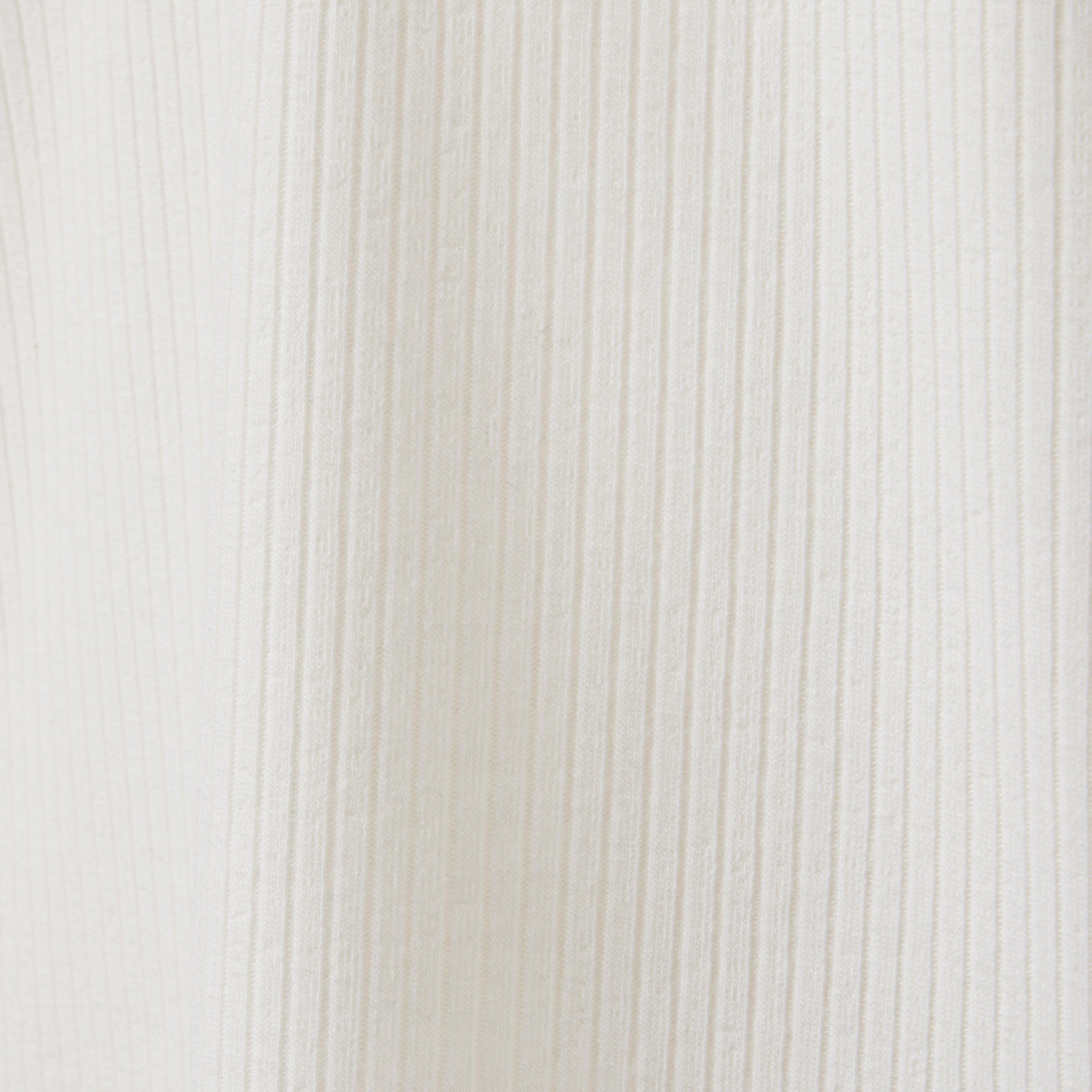 Ribbed Ruffle Trim Turtleneck image number 1