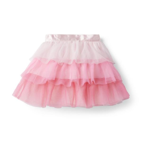 Janie and Jack Ombre Tiered Tulle Skirt