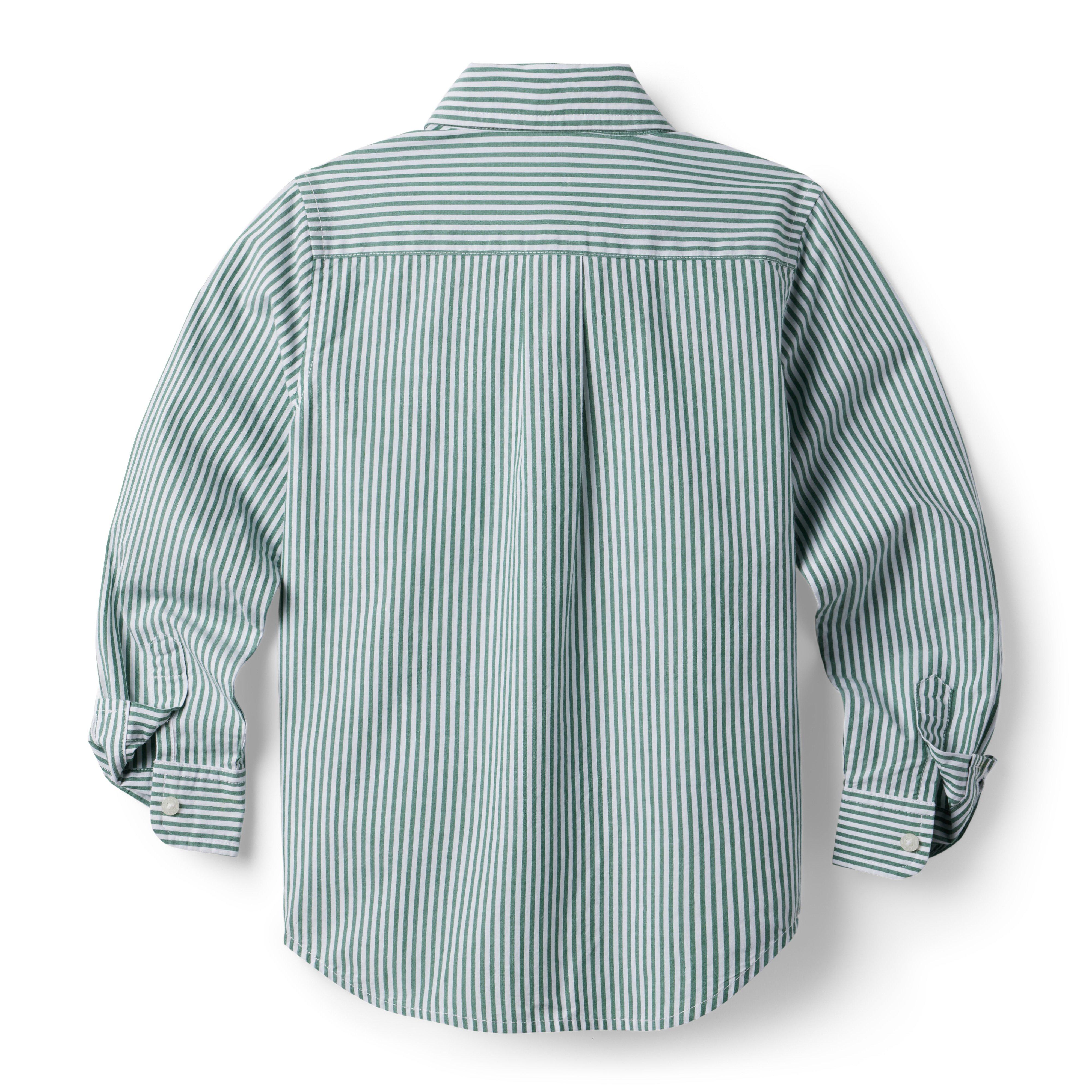 Striped Poplin Shirt image number 1