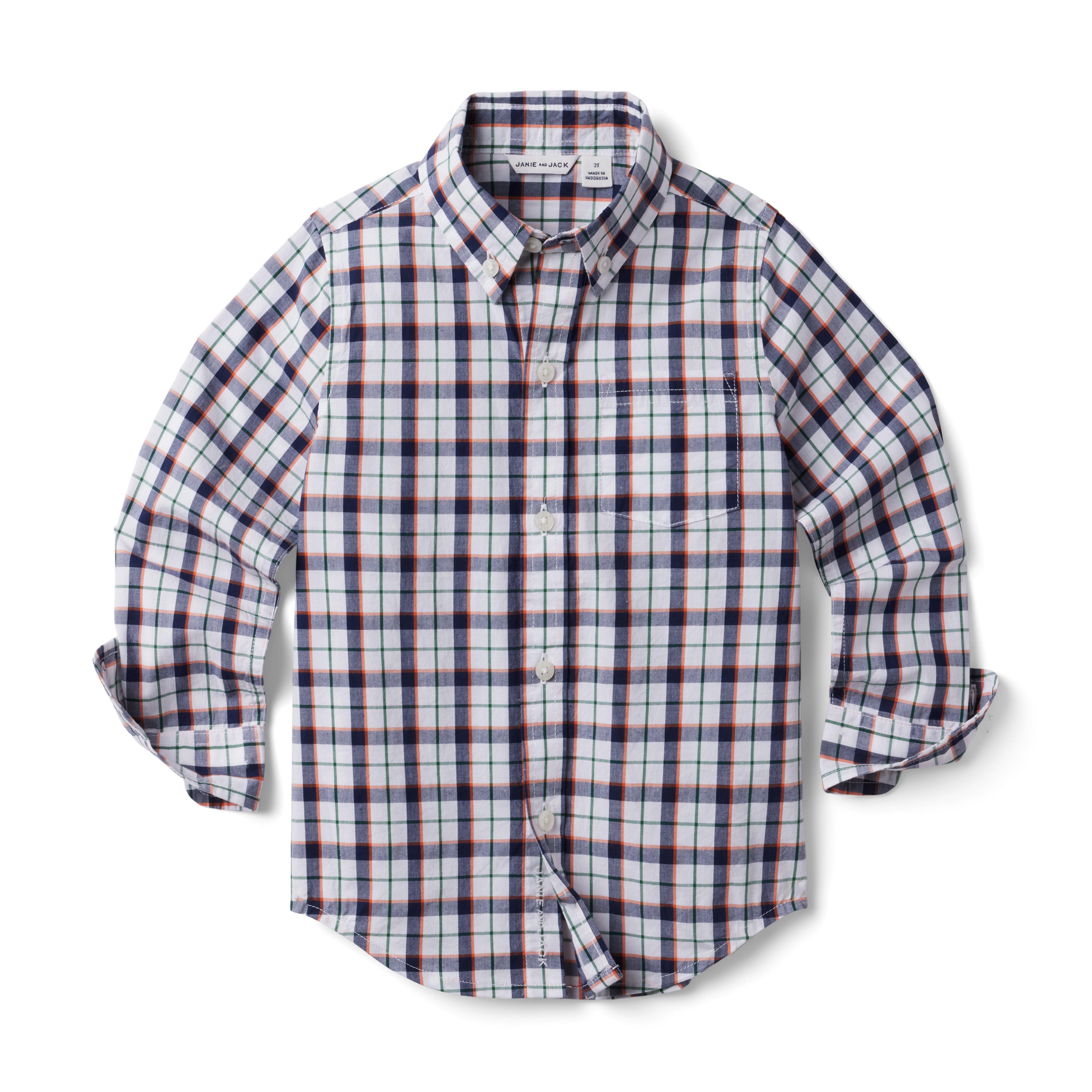Plaid Poplin Shirt image number 0