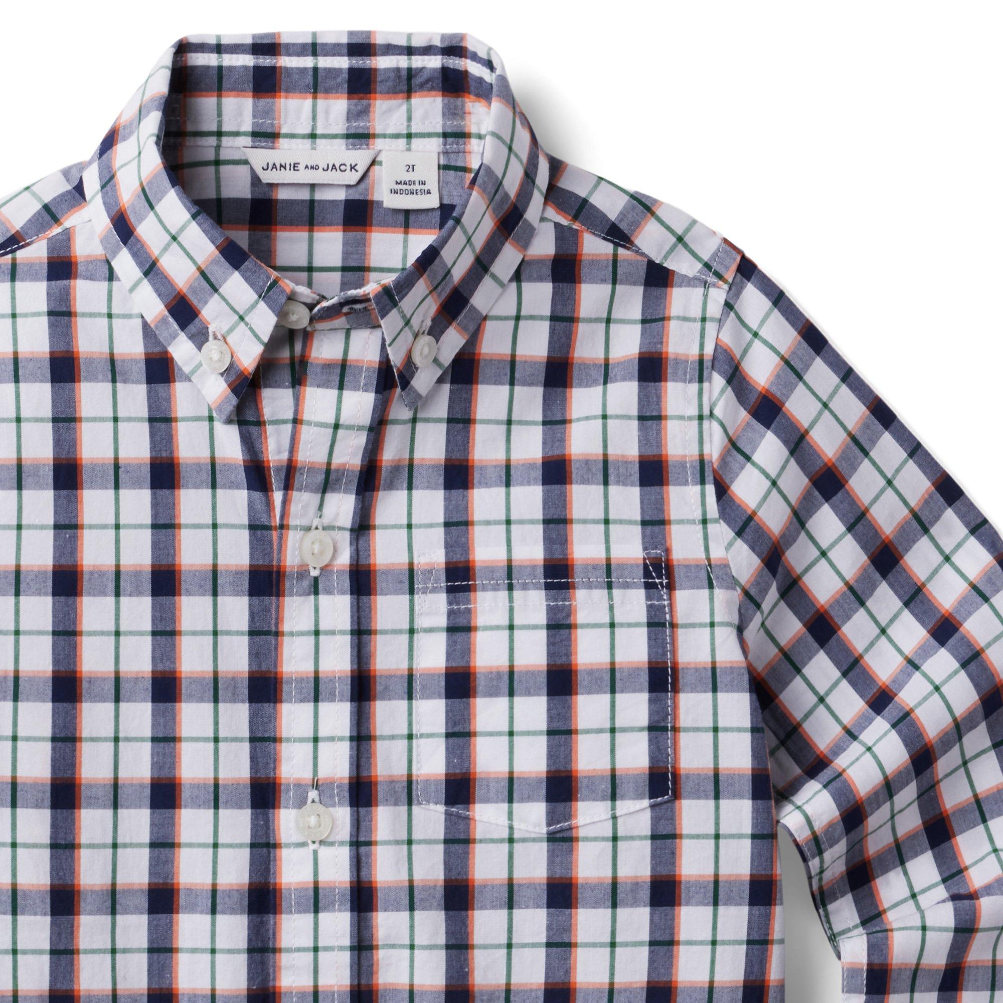 Plaid Poplin Shirt image number 3