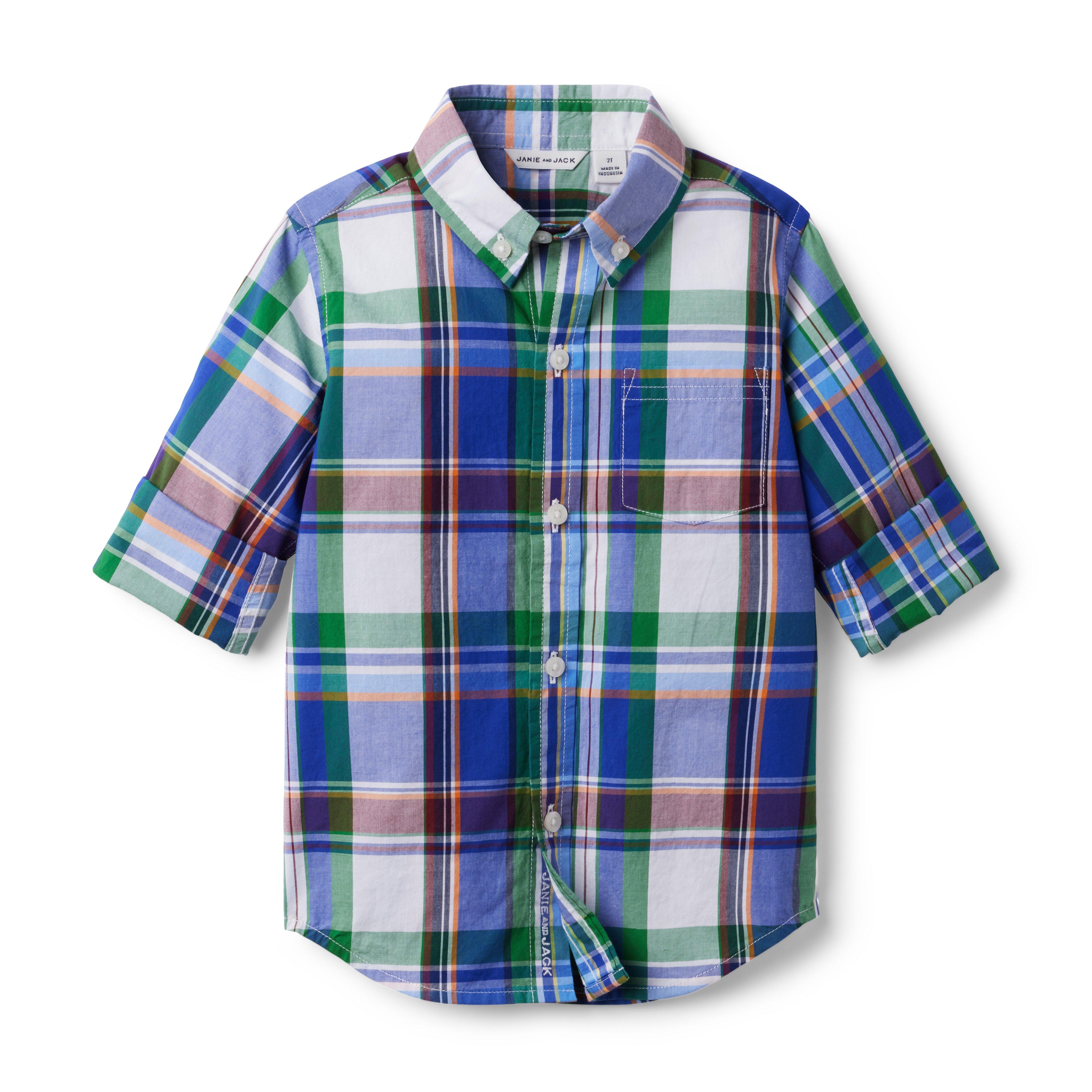 Plaid Poplin Shirt image number 2