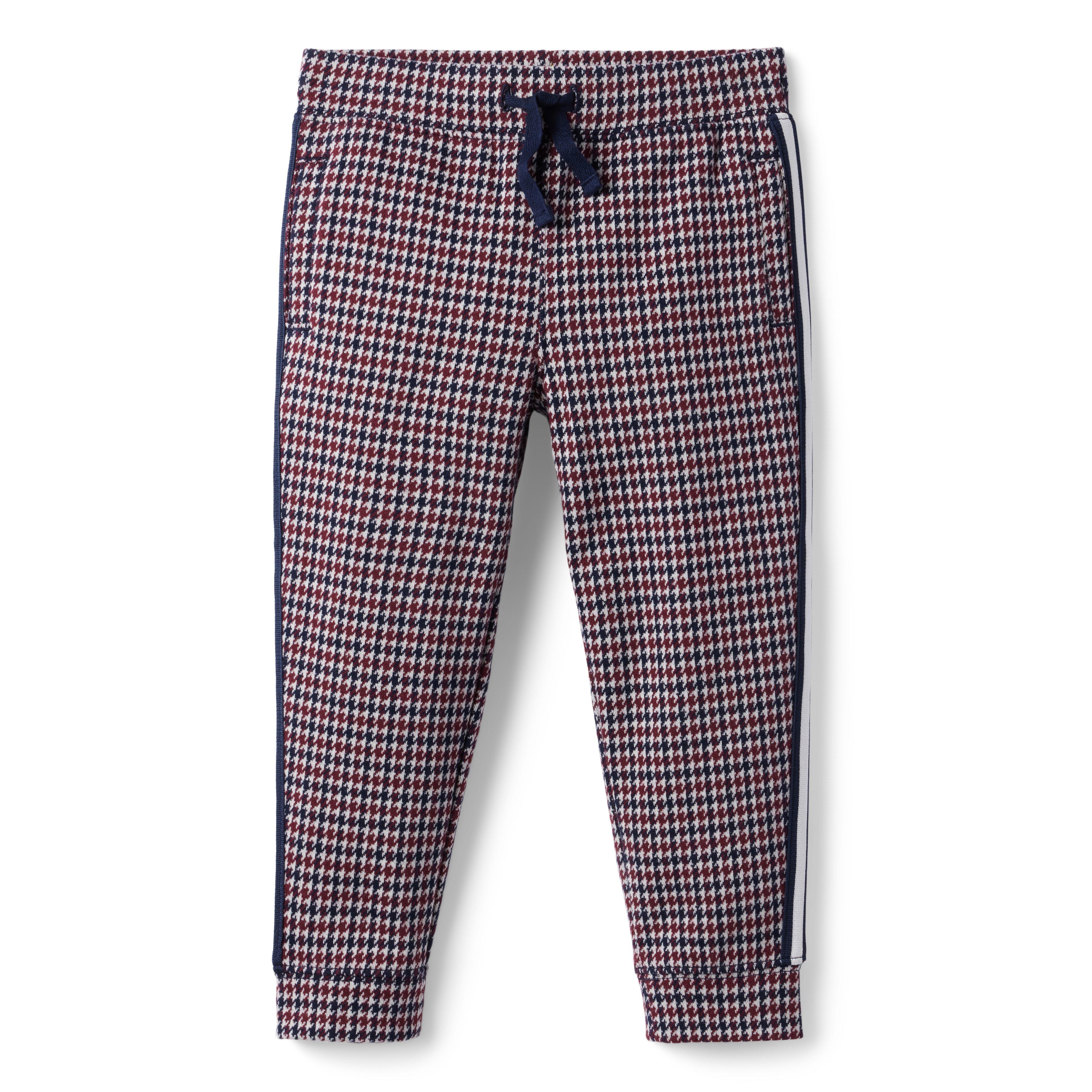 Houndstooth Side Stripe Jacquard Jogger image number 0