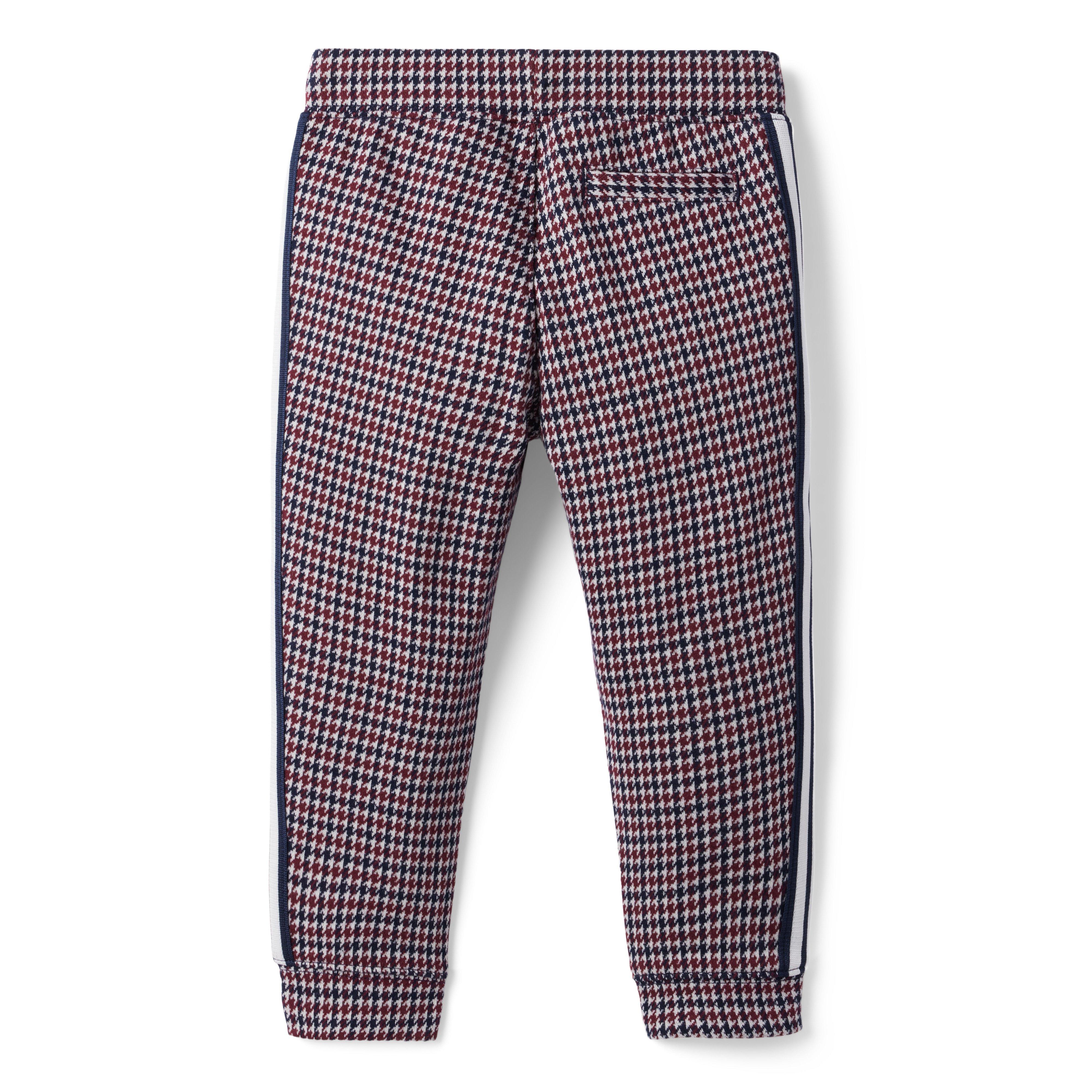 Houndstooth Side Stripe Jacquard Jogger image number 1