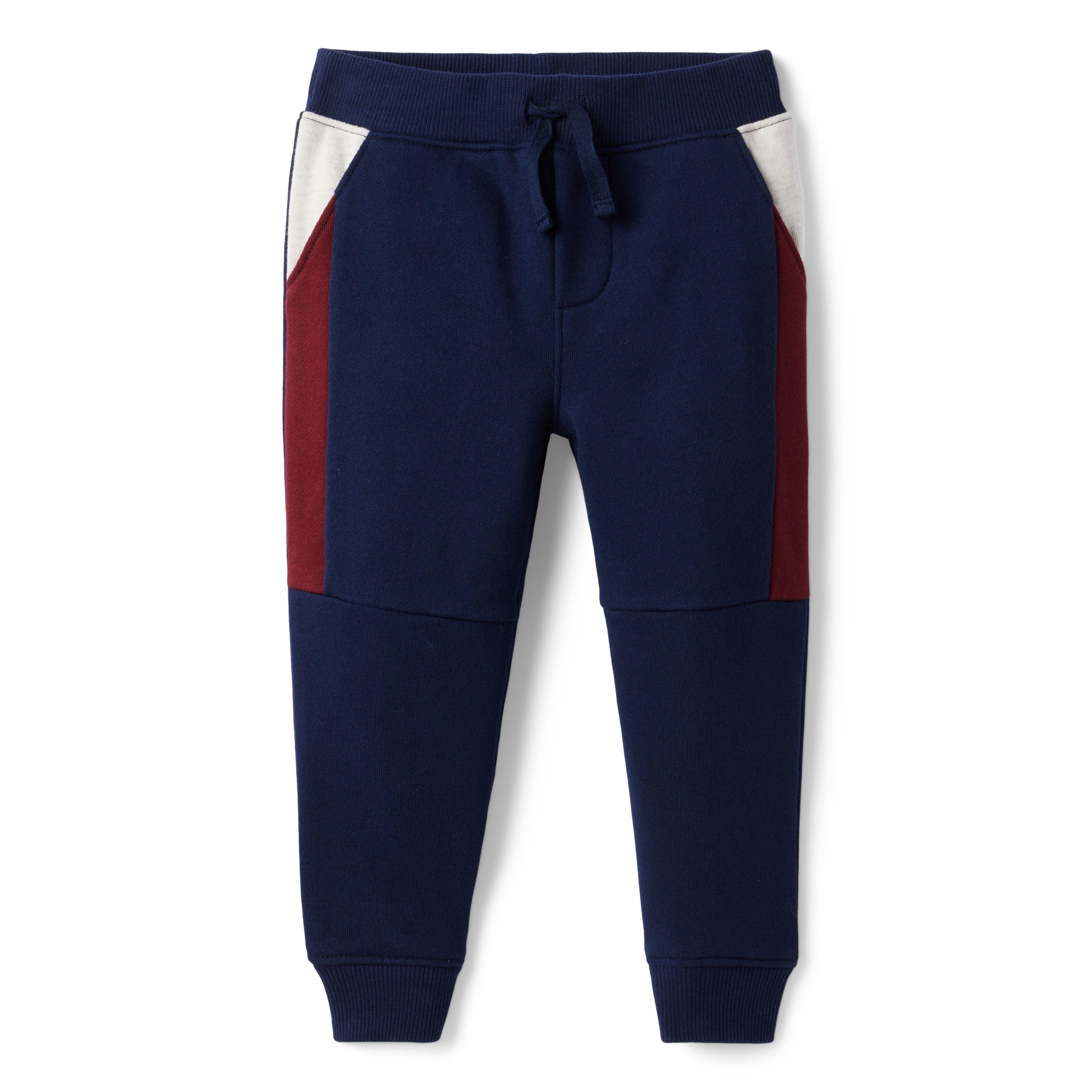 Colorblocked French Terry Jogger