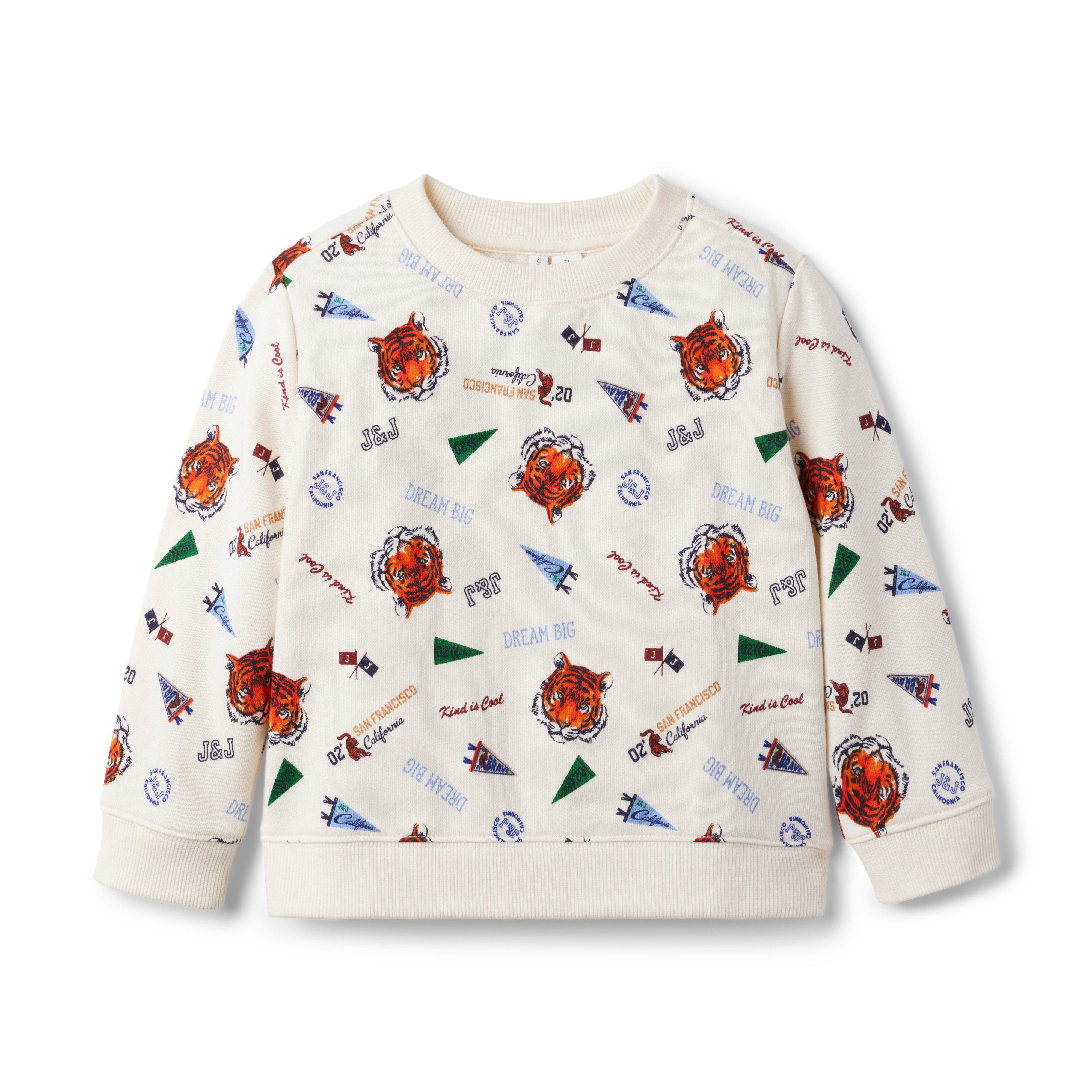 Tiger Flag French Terry Sweatshirt image number 0