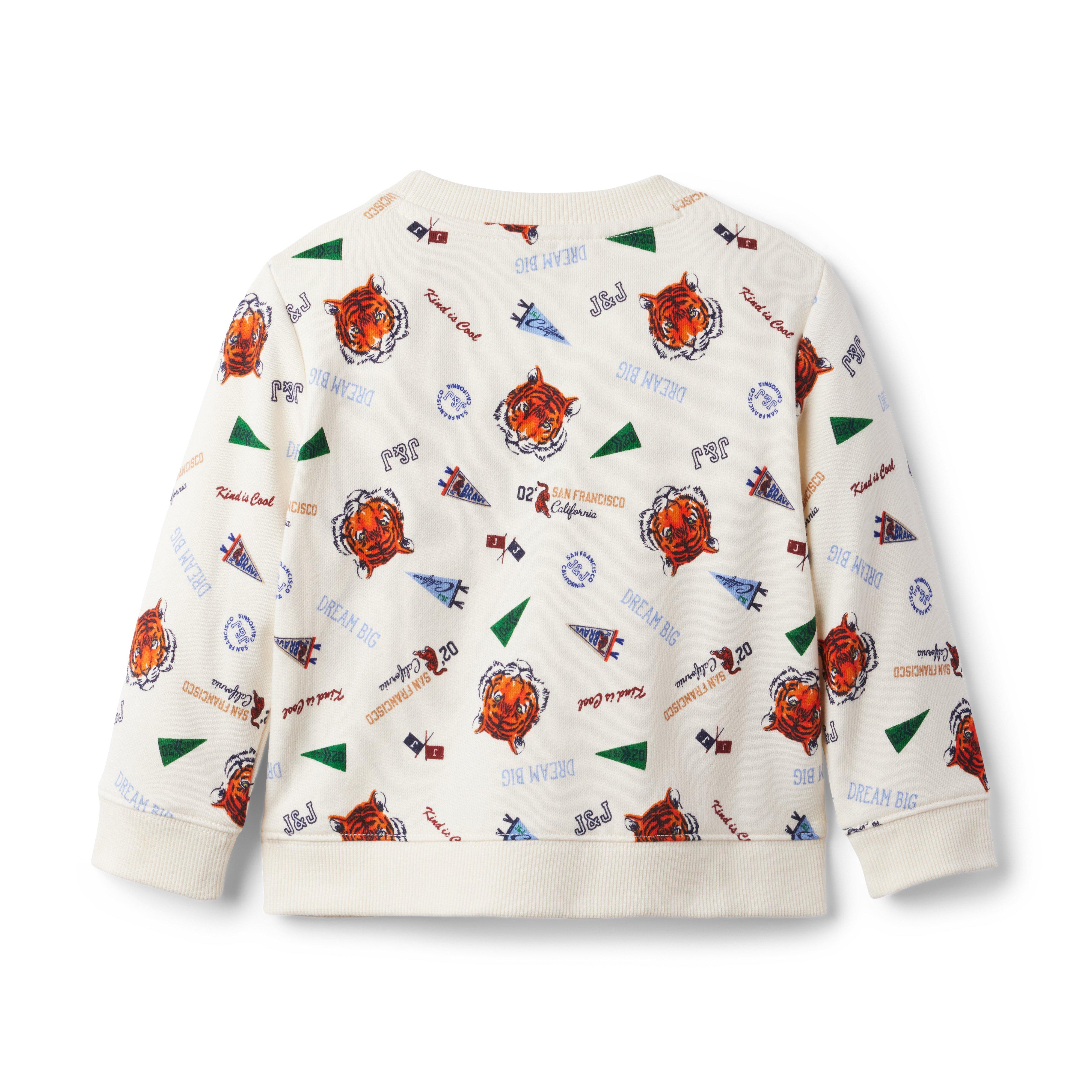 Tiger Flag French Terry Sweatshirt image number 1