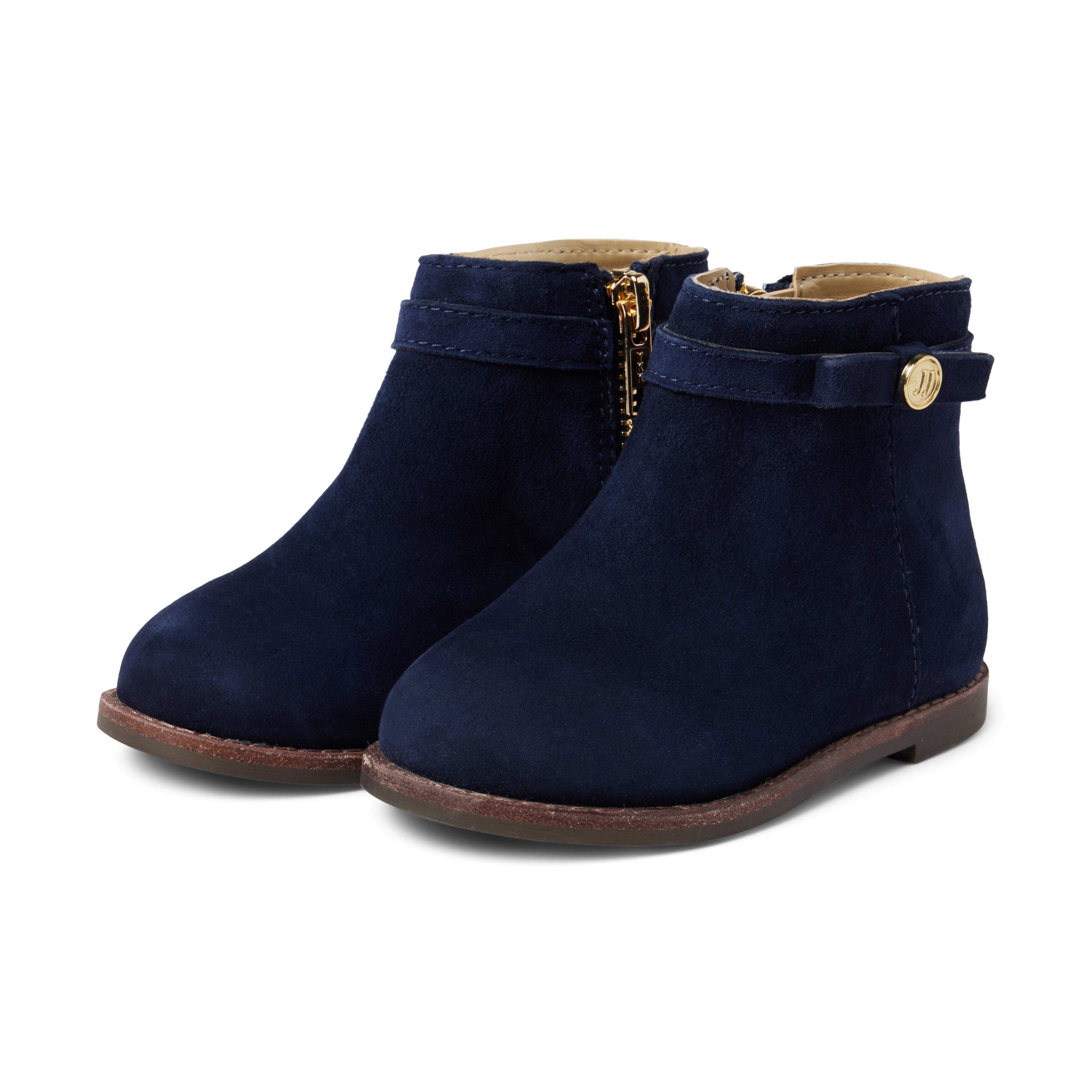 Suede Side Zip Bootie image number 0