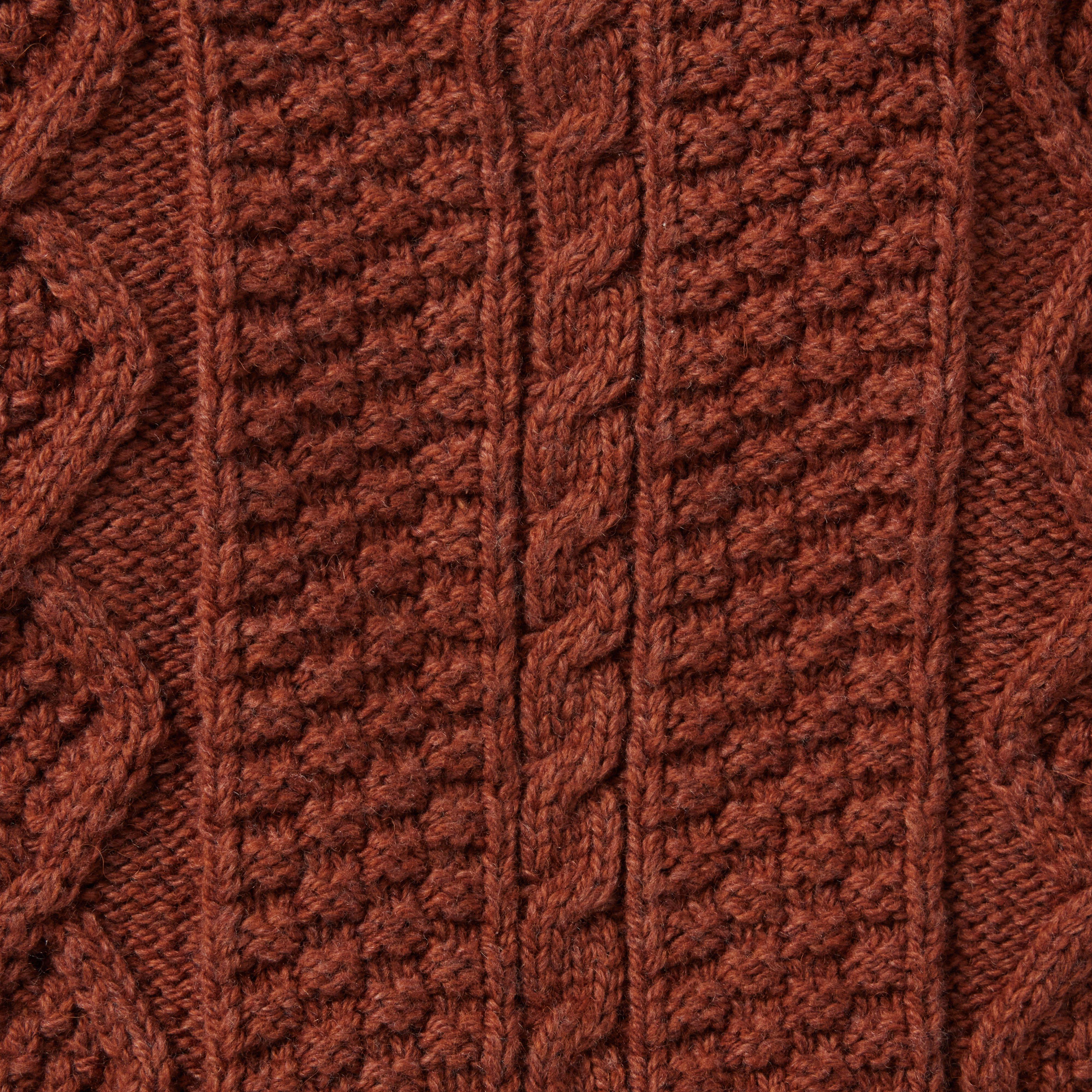 オーラリー BABY CASHMERE KNIT SHAWL COLLOR Auralee BABY CASHMERE KNIT SHAWL COLLAR BIG CARDIGAN - NATURAL