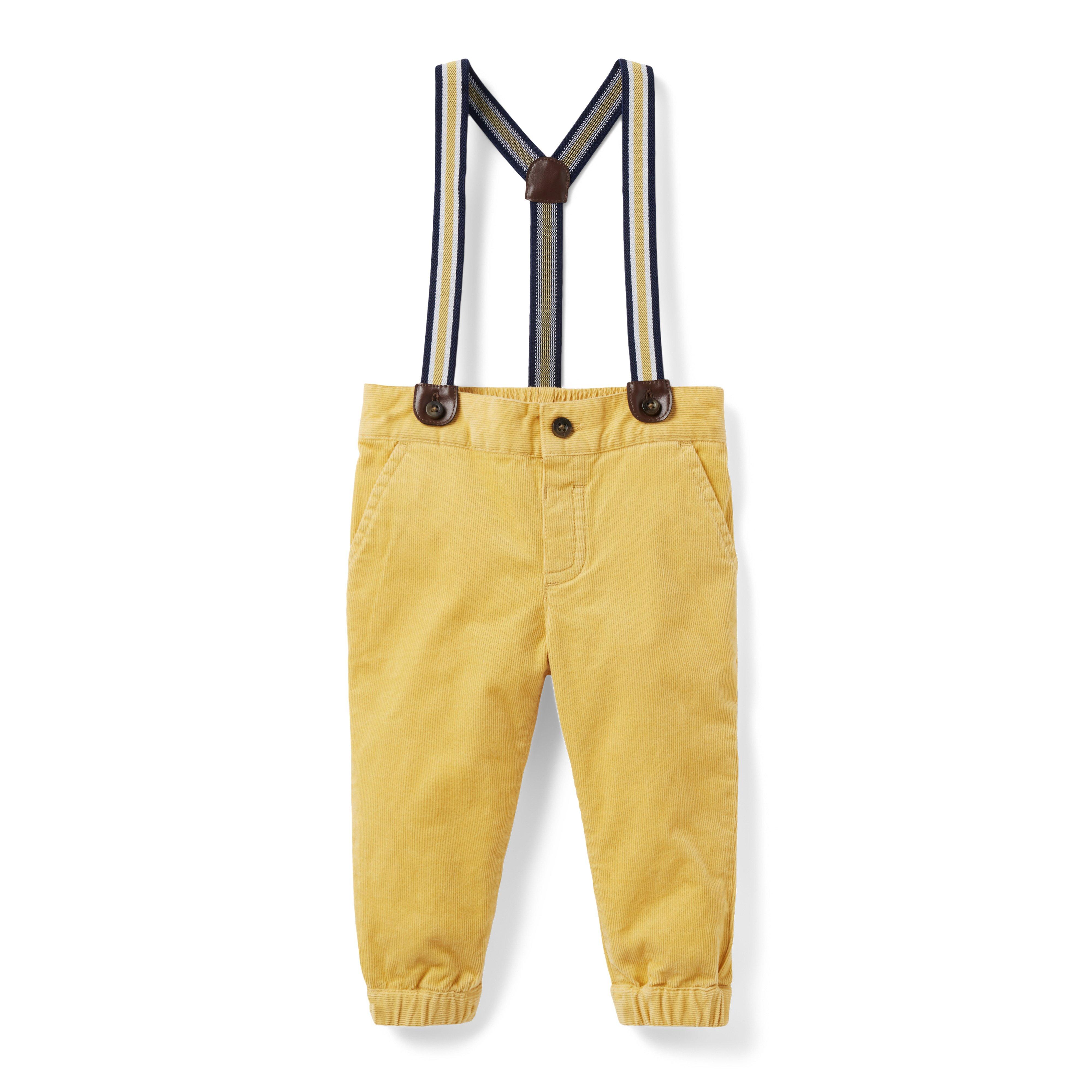 Baby Corduroy Suspender Pant image number 0