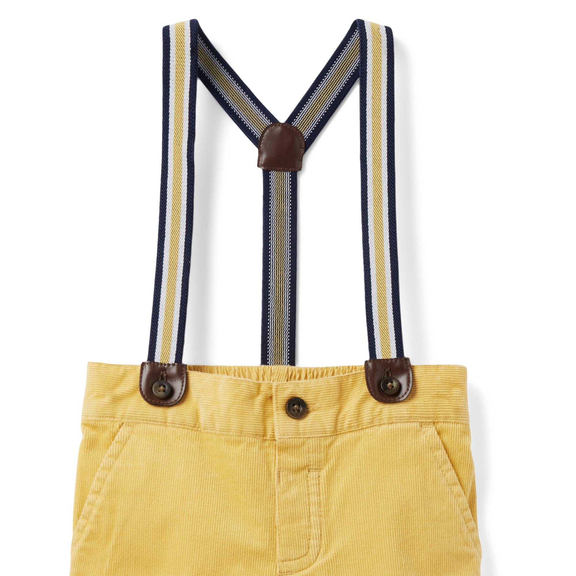 Baby Corduroy Suspender Pant image number 2
