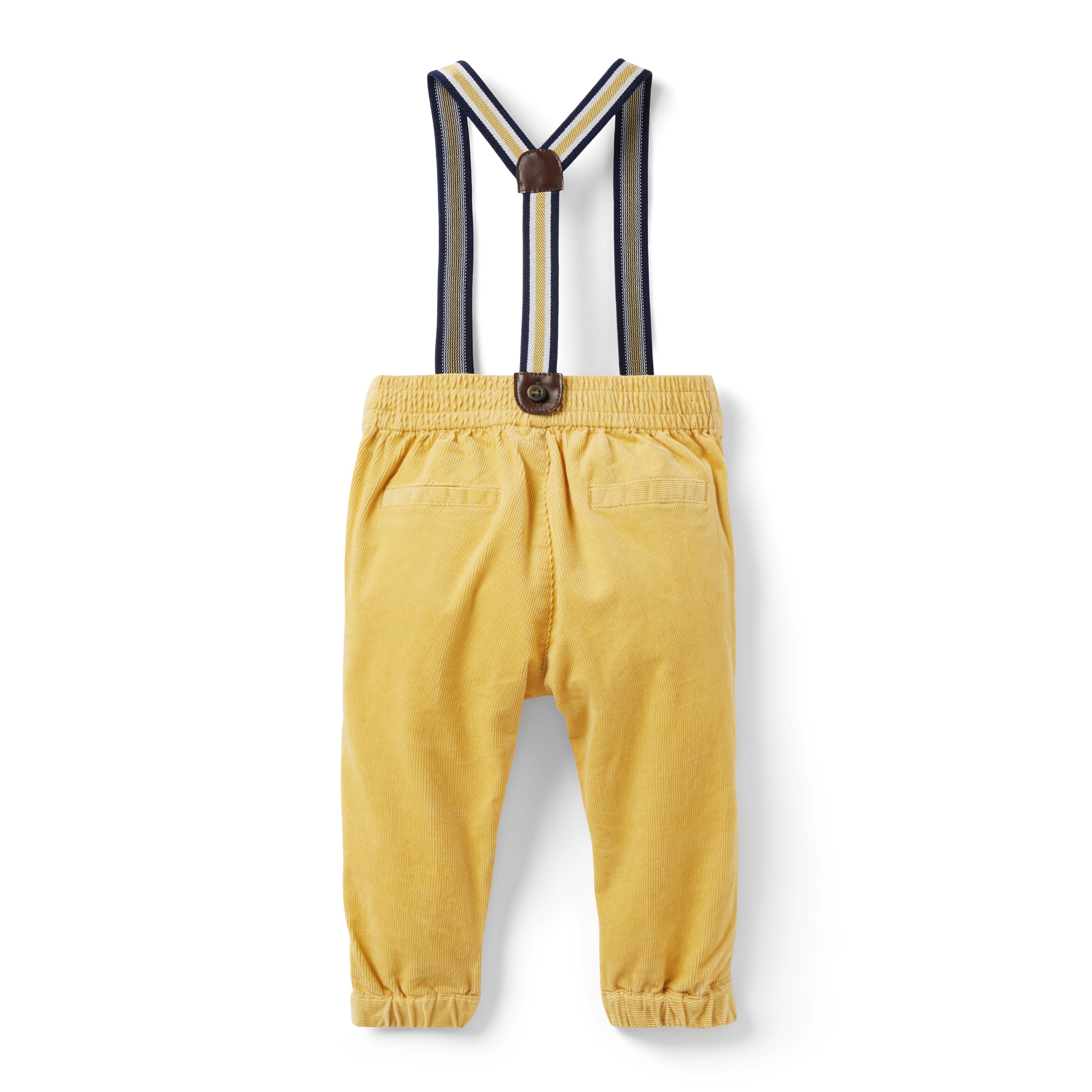 Baby Corduroy Suspender Pant image number 1