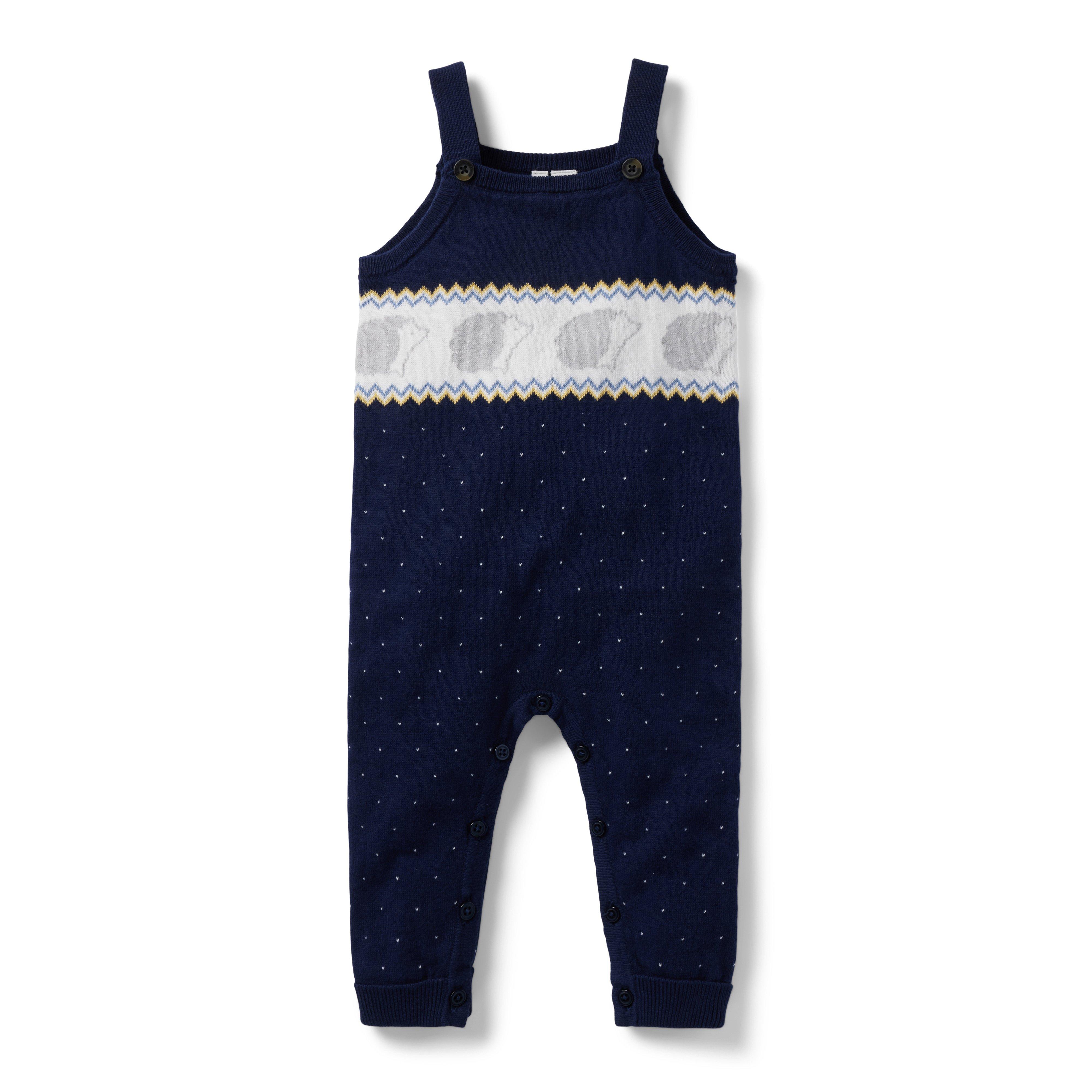 Baby Hedgehog Sweater Overall