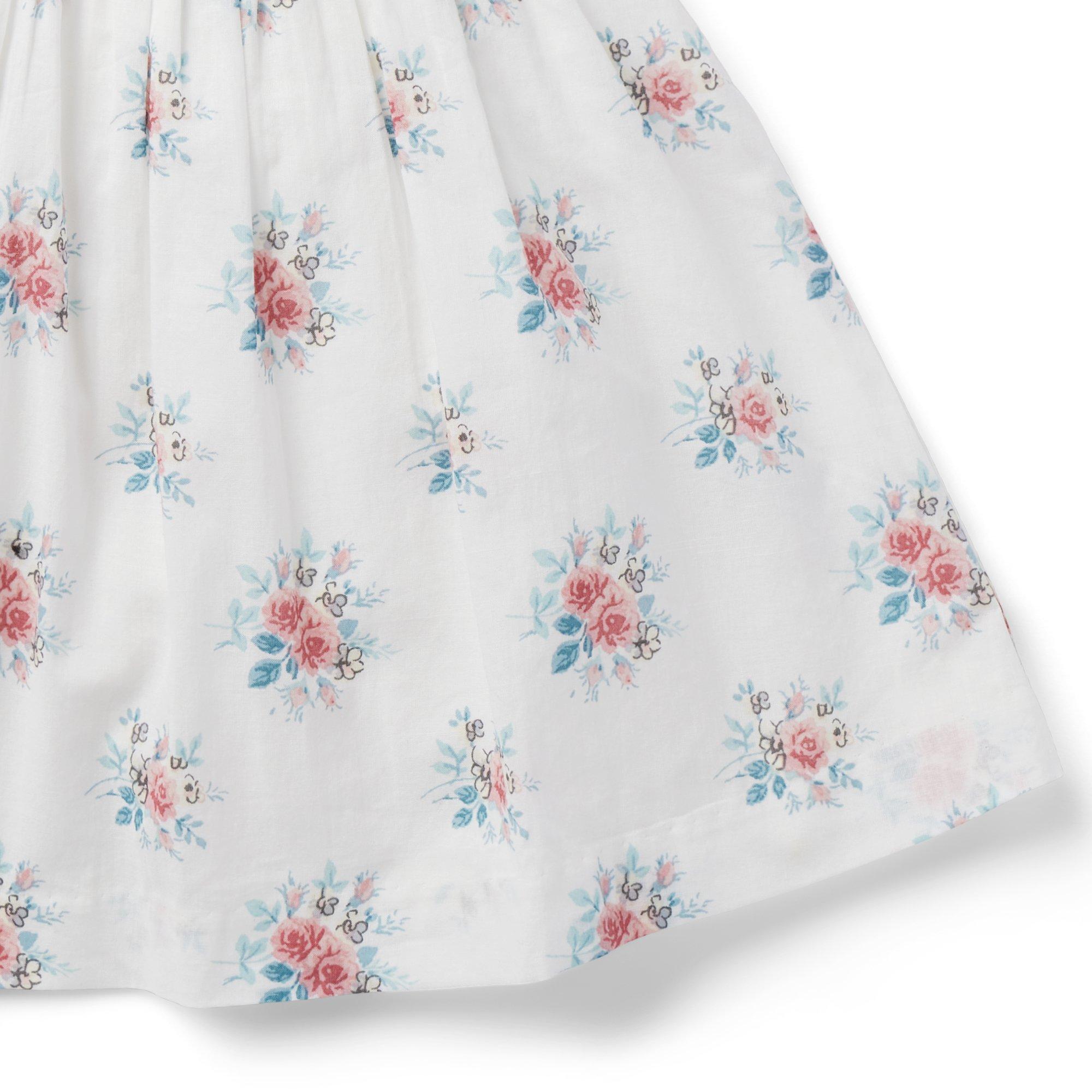 Baby Floral Pintuck Dress image number 4