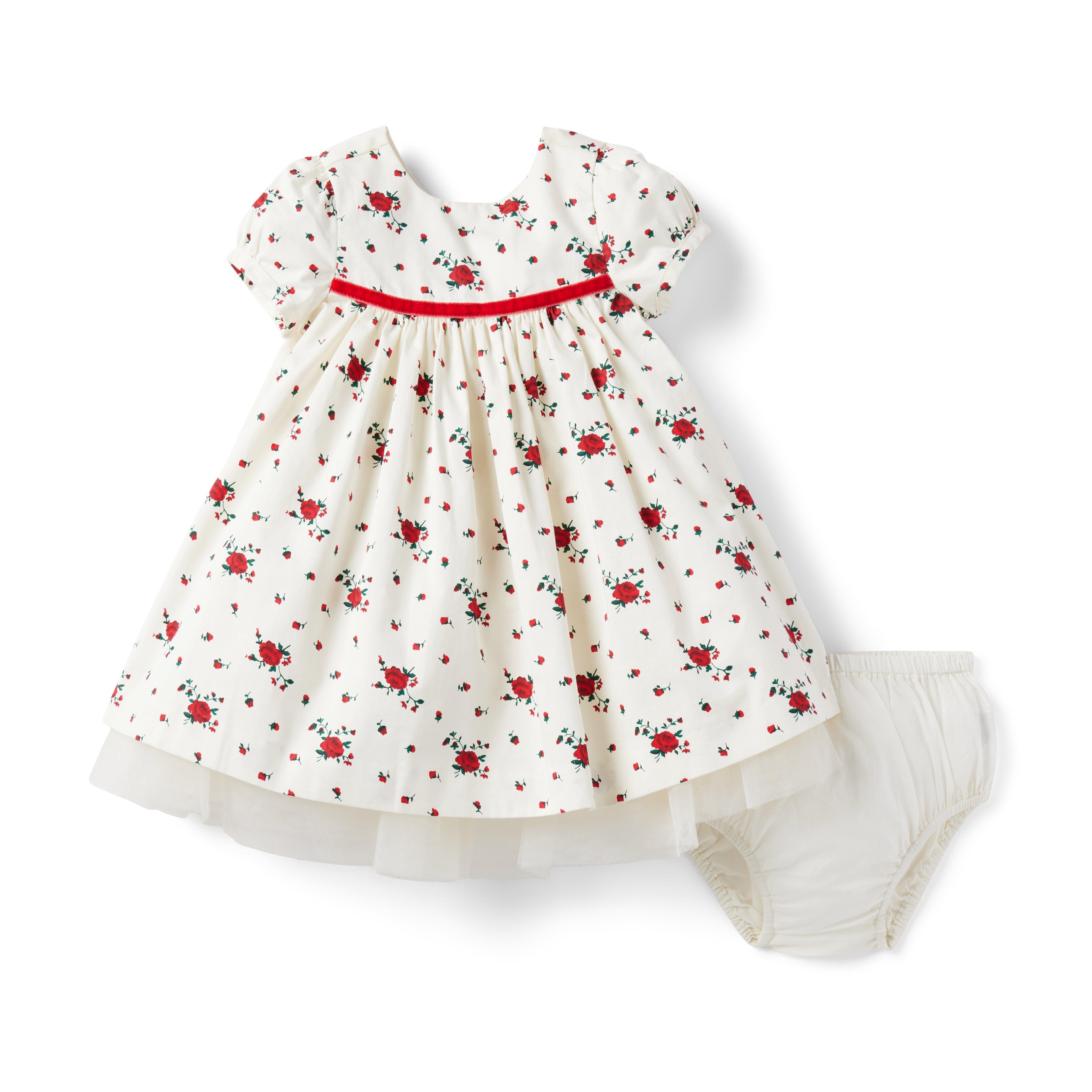 Baby Rose Puff Sleeve Dress image number 2