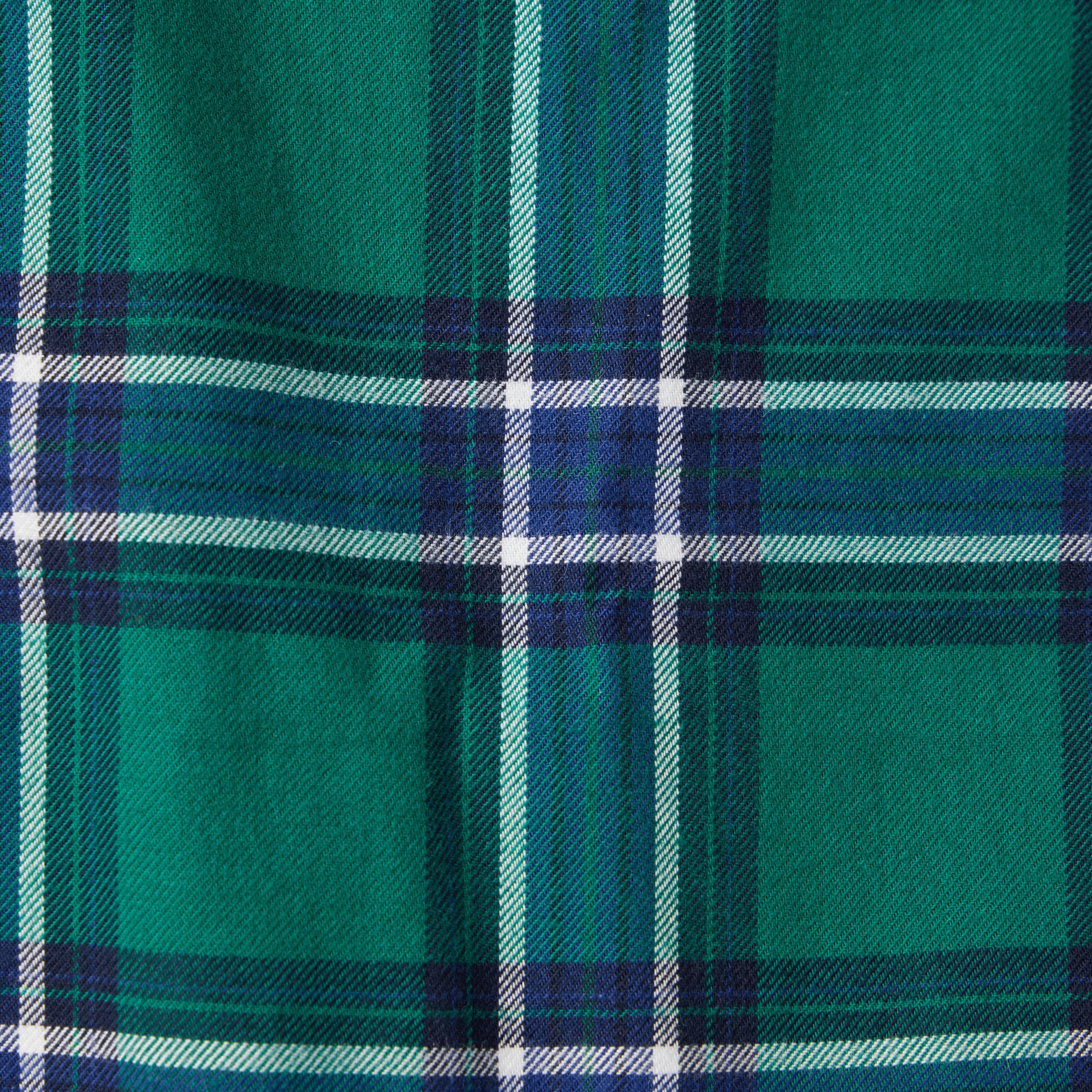 Baby Plaid Twill Overall image number 3