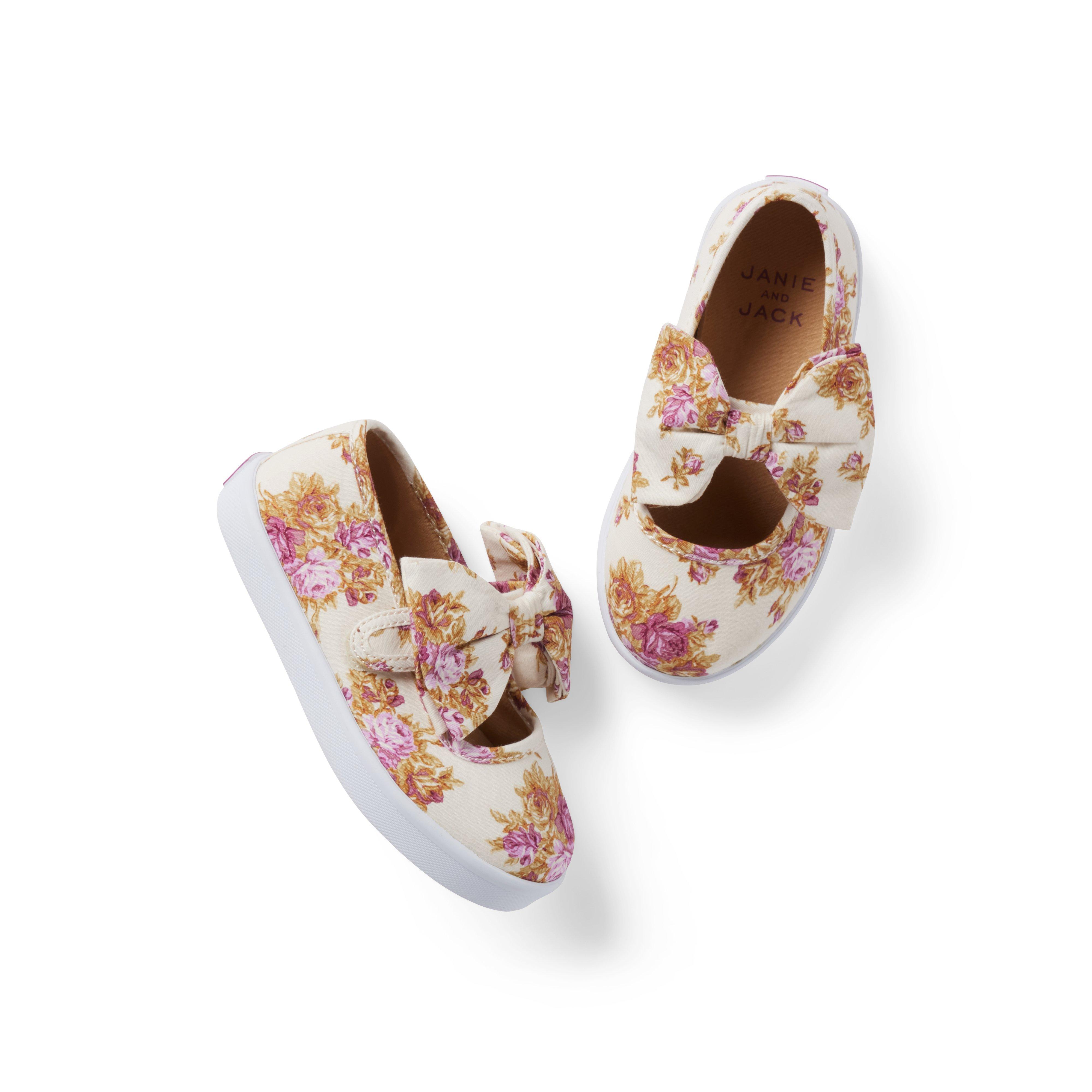 Floral Bow Sneaker image number 0